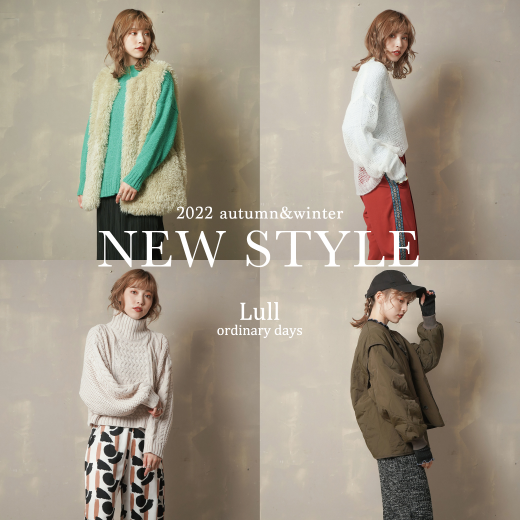 【WOMEM】Lull 2022 autumn＆winter NEW STYLE