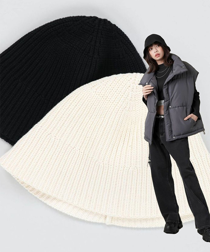 ニットクローシュハット