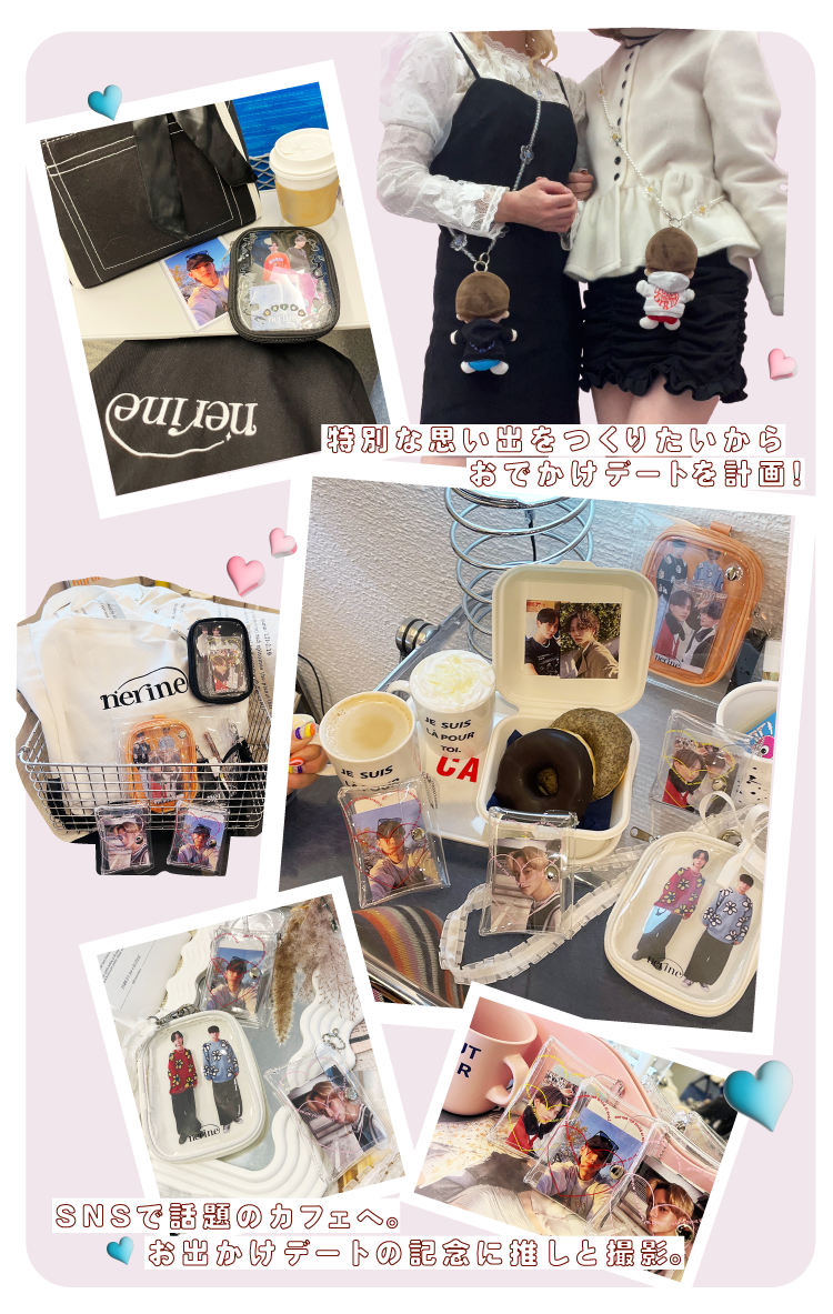 #SNSで話題のカフェに行ったり自担と撮影会で推し活