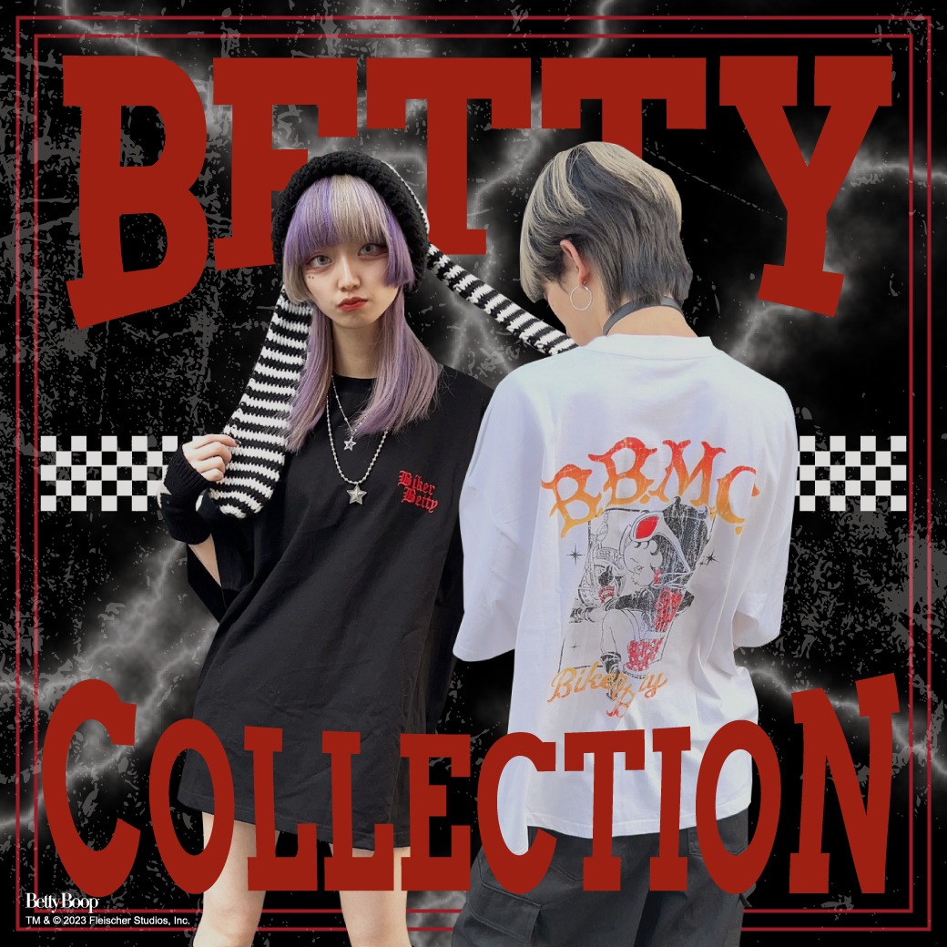 【UNISEX】Betty Boopコレクション