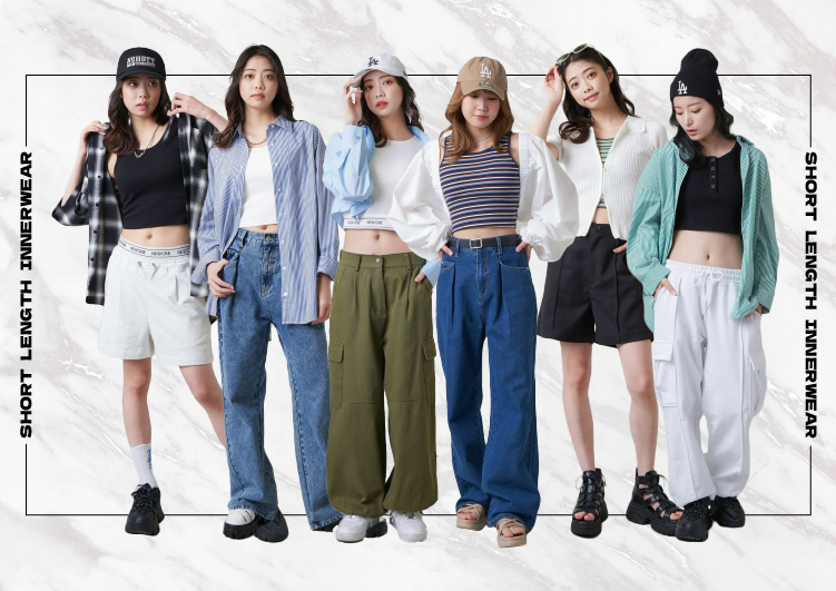 ショート丈インナー