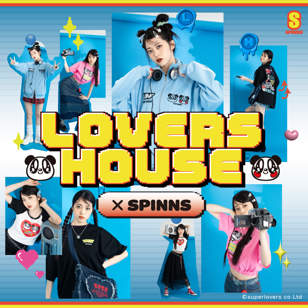 【WOMEN】LOVERS HOUSE×SPINNS