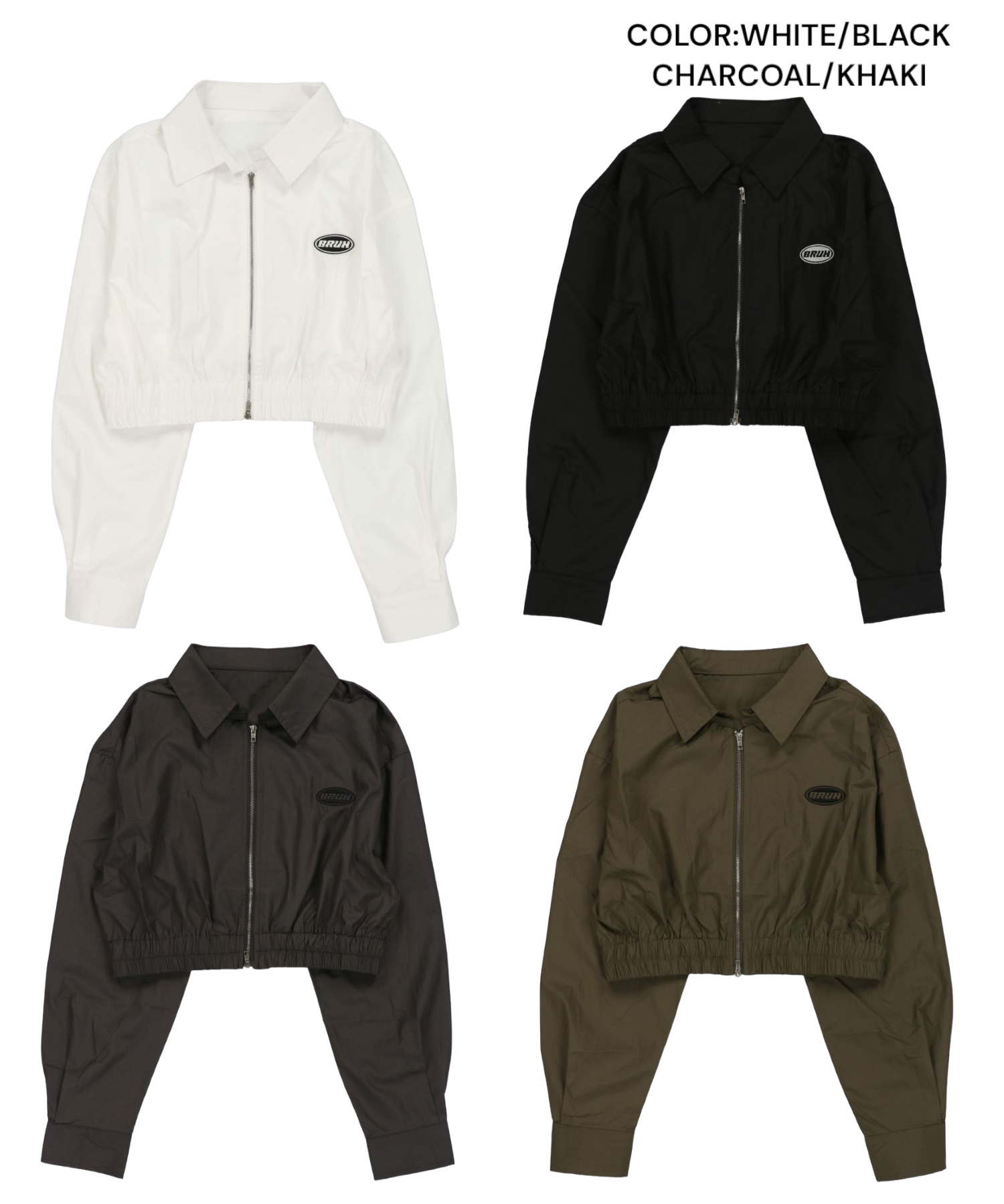 ショート丈トップス