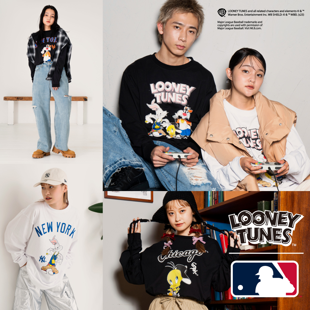 【UNISEX】LOONEY TUNES×MLB