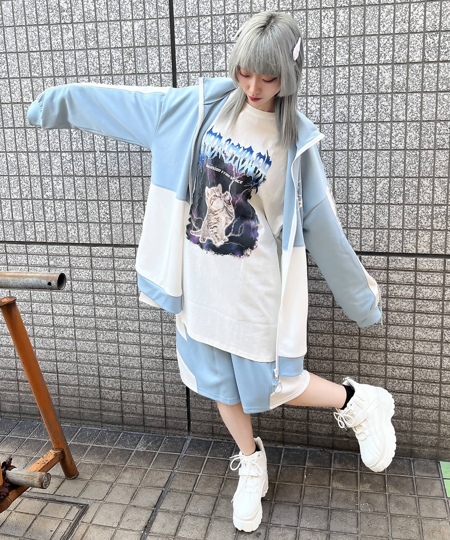 【DARRDY/ダーディー】ジャージカーゴパンツ/2WAY仕様