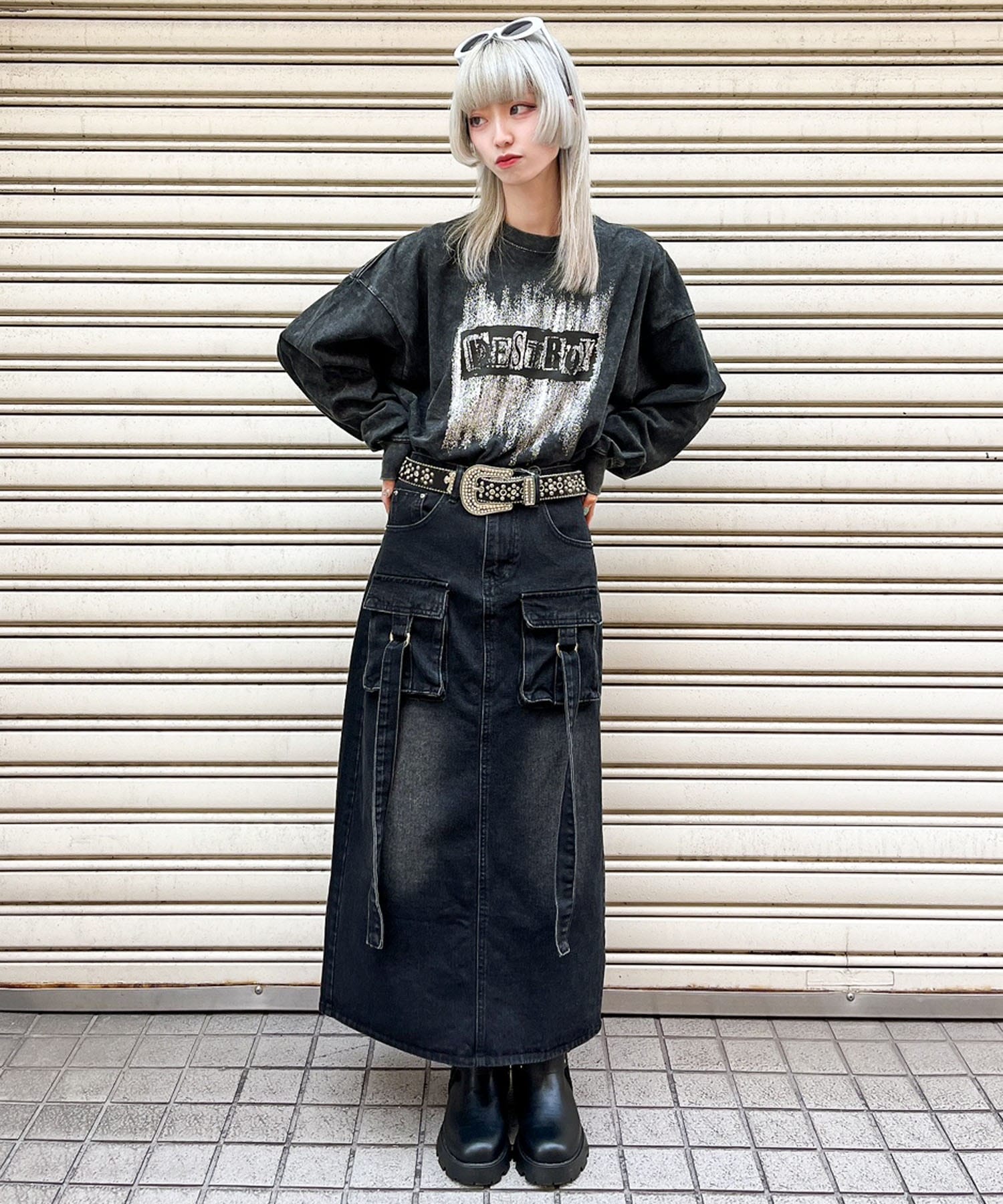 グランジ コーディネート5