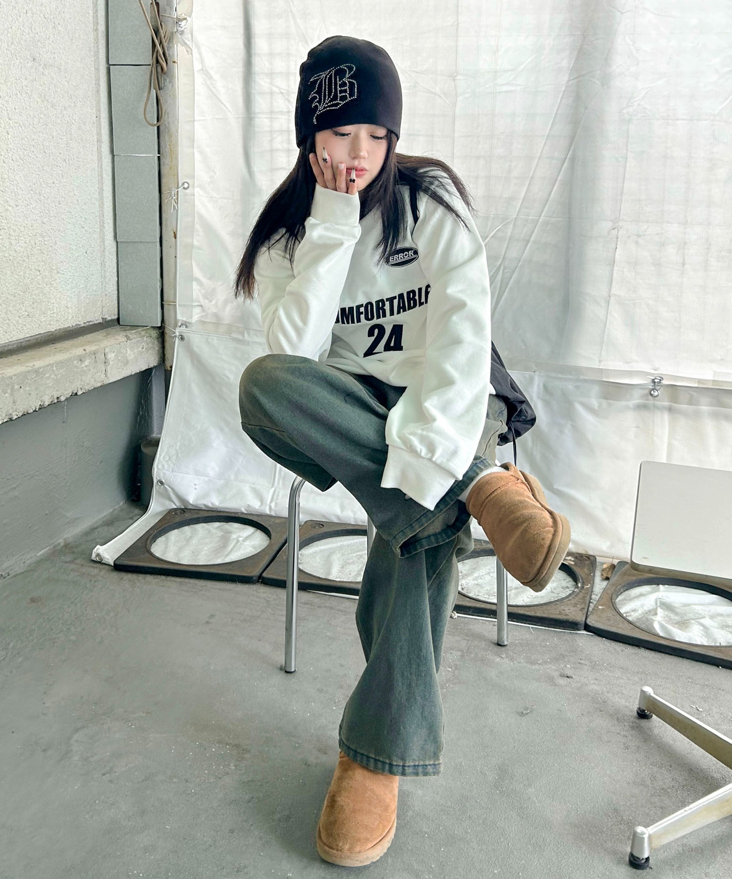 通勤 通学 メンズライクコーディネート4