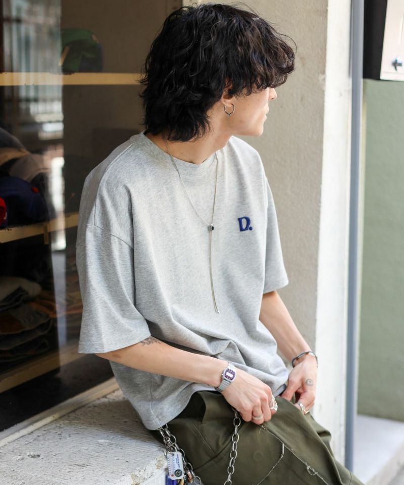 ワンポイント半袖Tシャツ/D