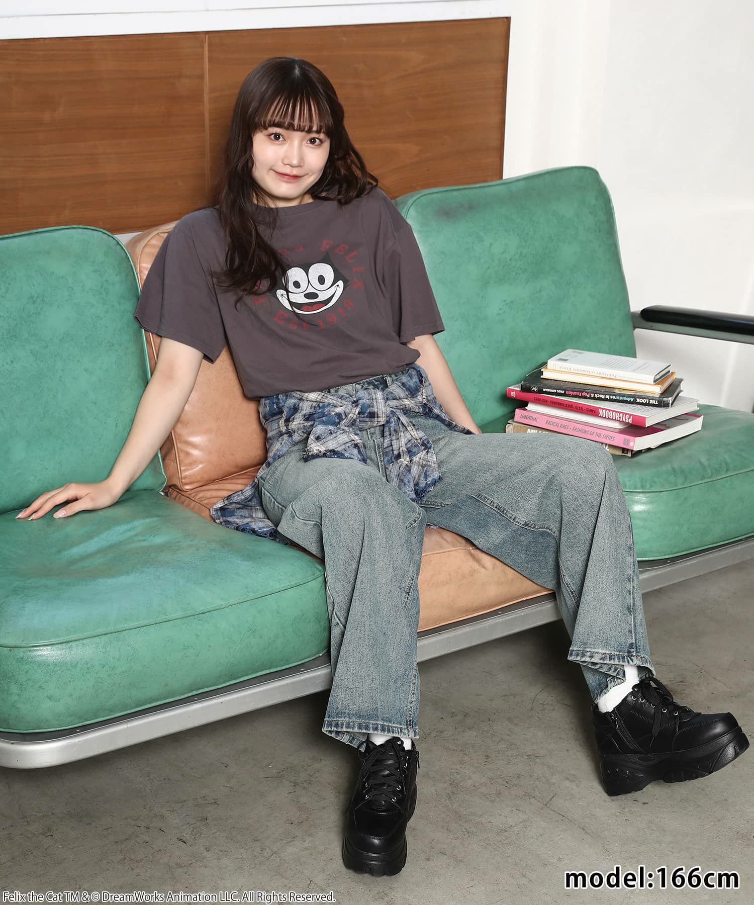 【フィリックス/コレクション】ビンテージライクTシャツ