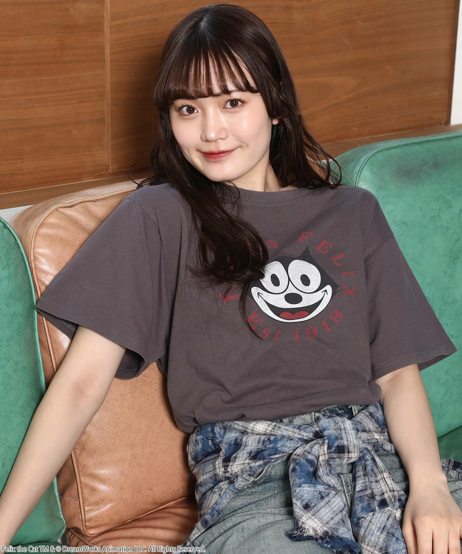 【フィリックス/コレクション】ビンテージライクTシャツ