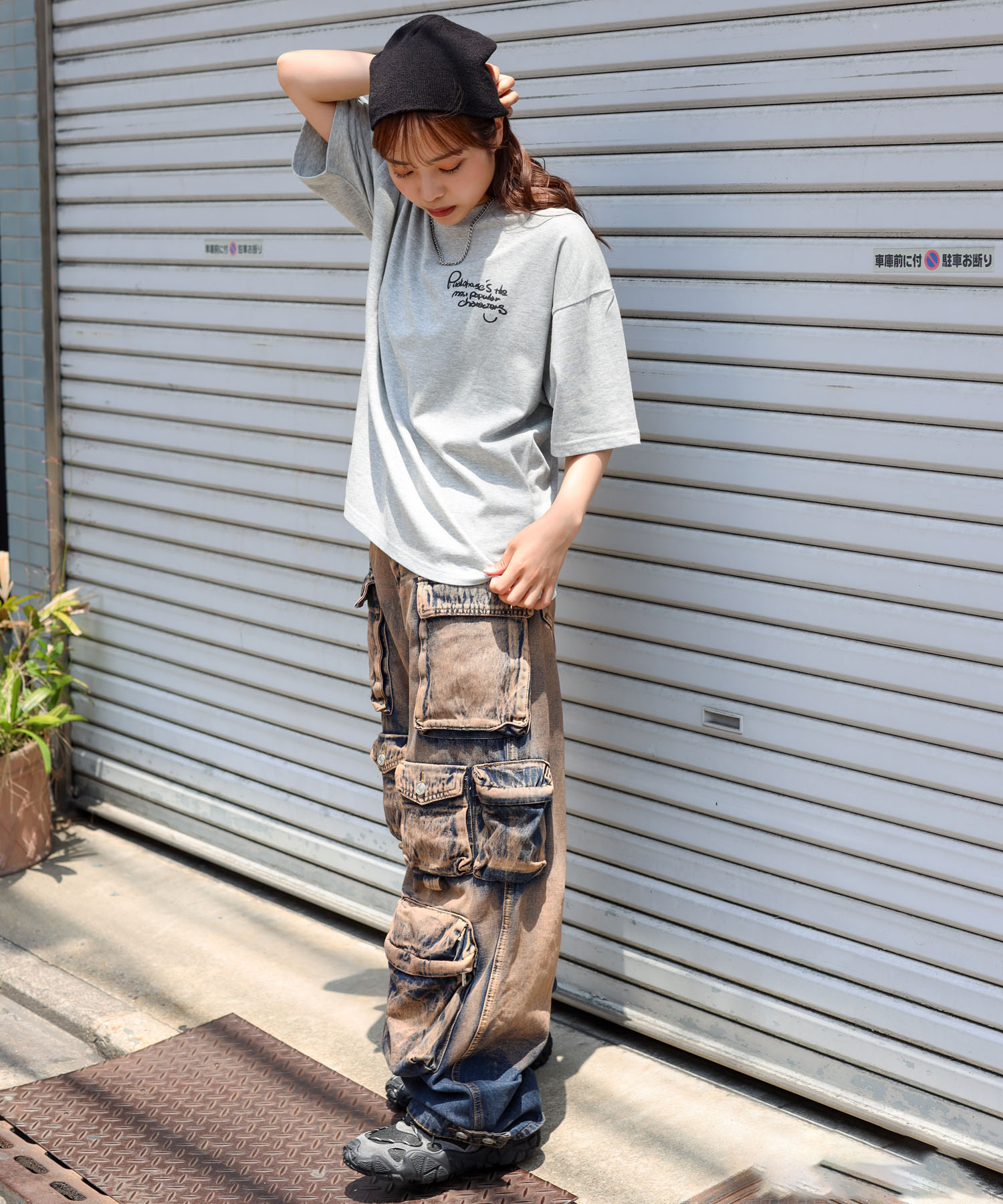 『PIRAKO×SPINNS』 Tシャツ 3BOYS コーデ1