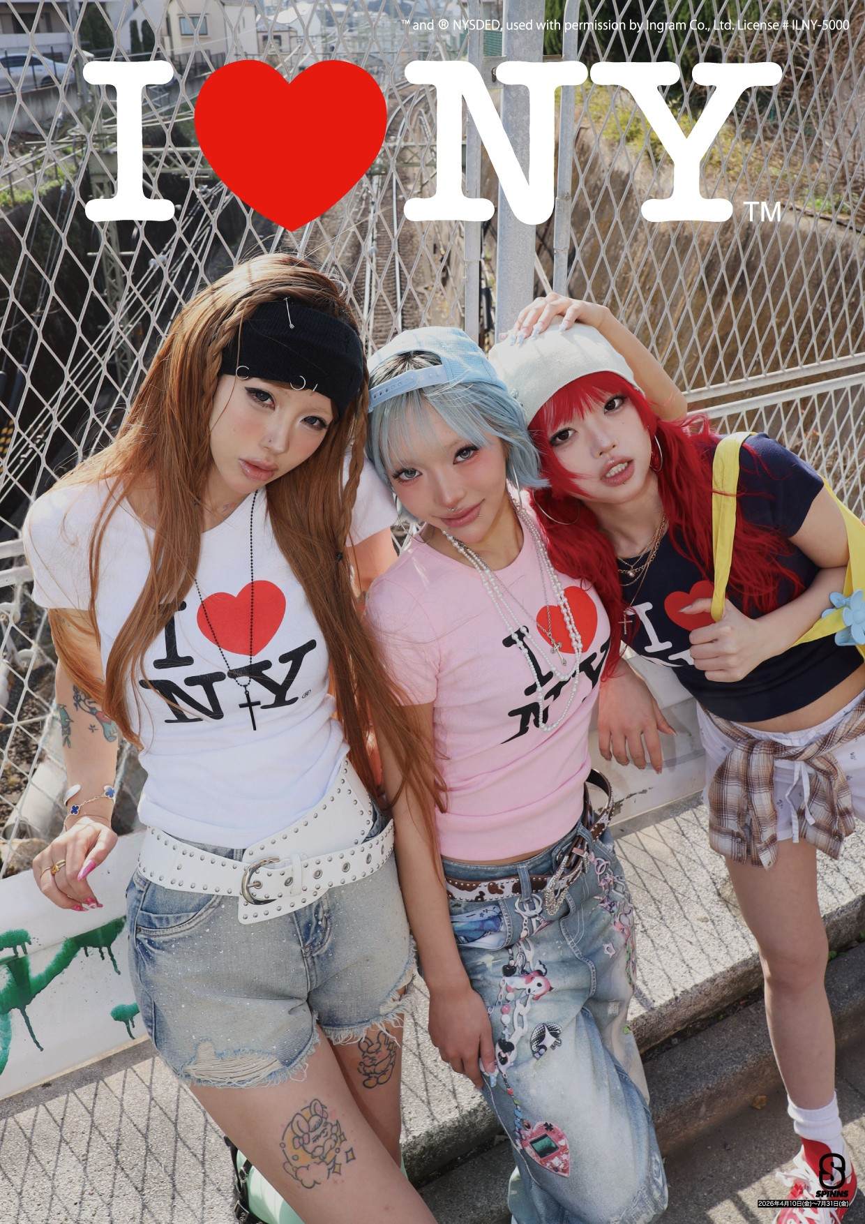 I LOVE NY × SPINNS