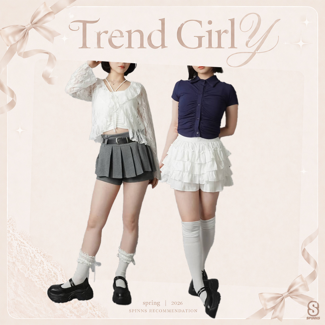 韓国ガーリーファッション