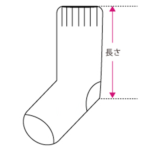 サイズガイド ソックス