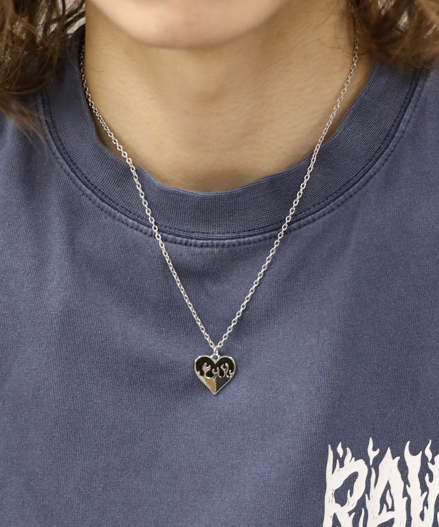 チェーンネックレス/ハート＜メール便対応＞ | SPINNS WEB STORE