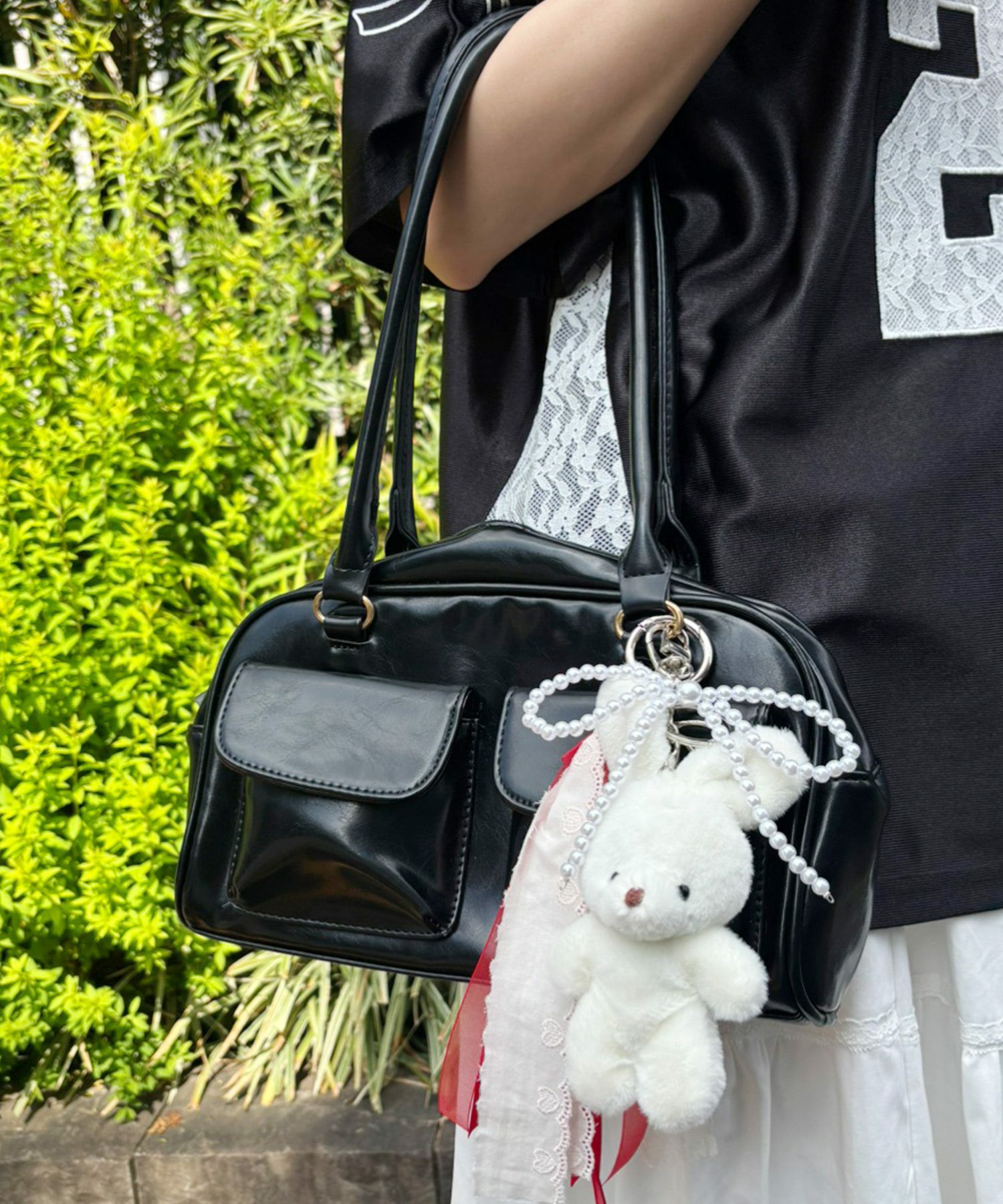 合皮ハンドバッグ/2ポケット | SPINNS WEB STORE | SPINNS (スピンズ