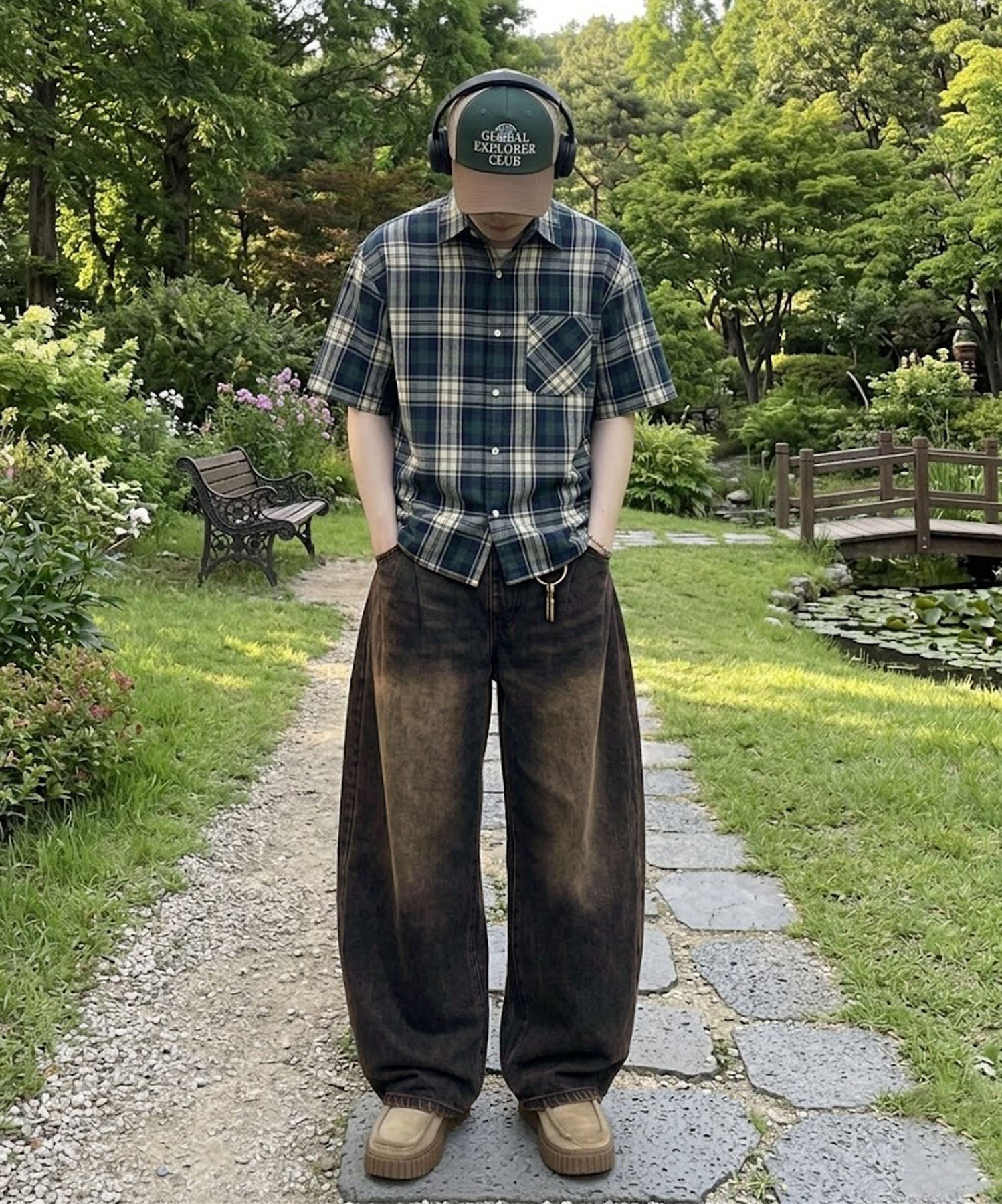 28%OFF】ヴィンテージライクバギーデニムパンツ/ユニセックス | SPINNS