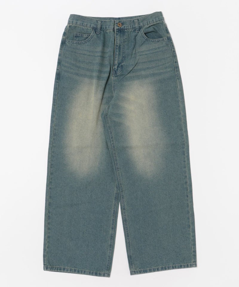 サックスブルーxベージュ