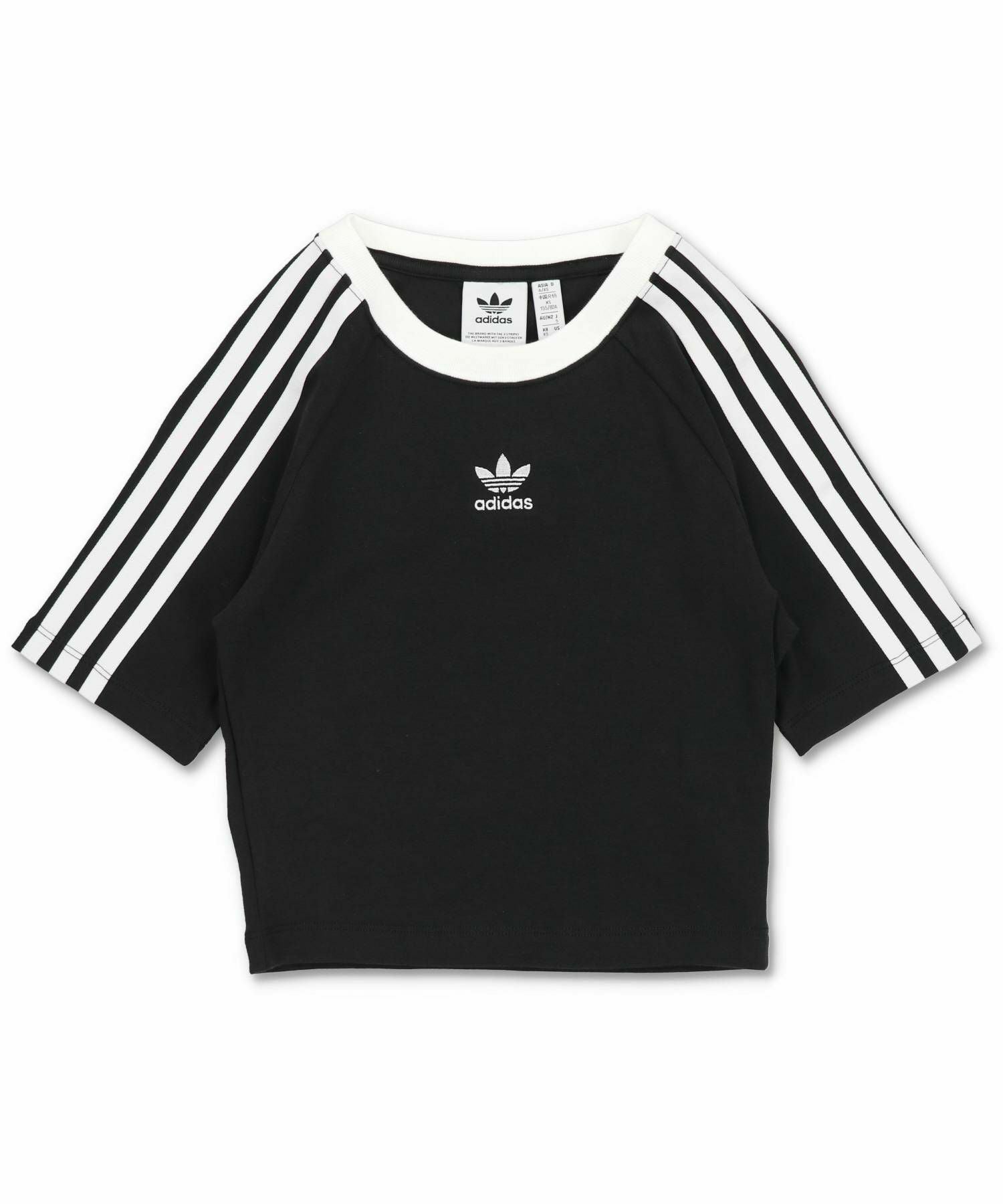 adidasショート丈半袖ミニTシャツ|人気アイテムを毎日更新|SPINNS公式