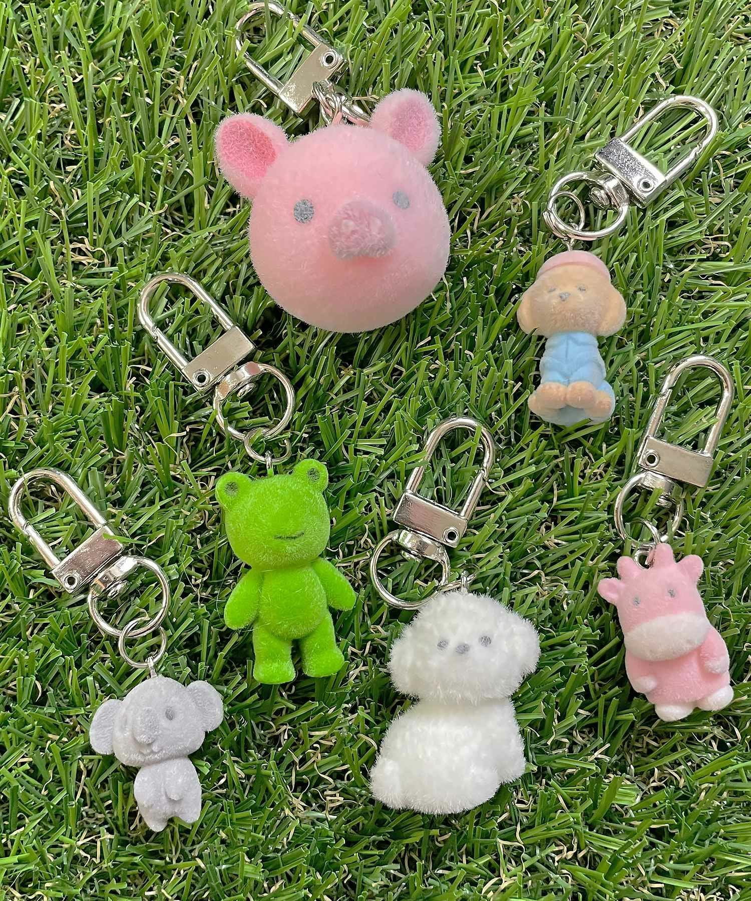 SPINNSの可愛い全8アニマル ミニキーホルダー|公式通販サイト