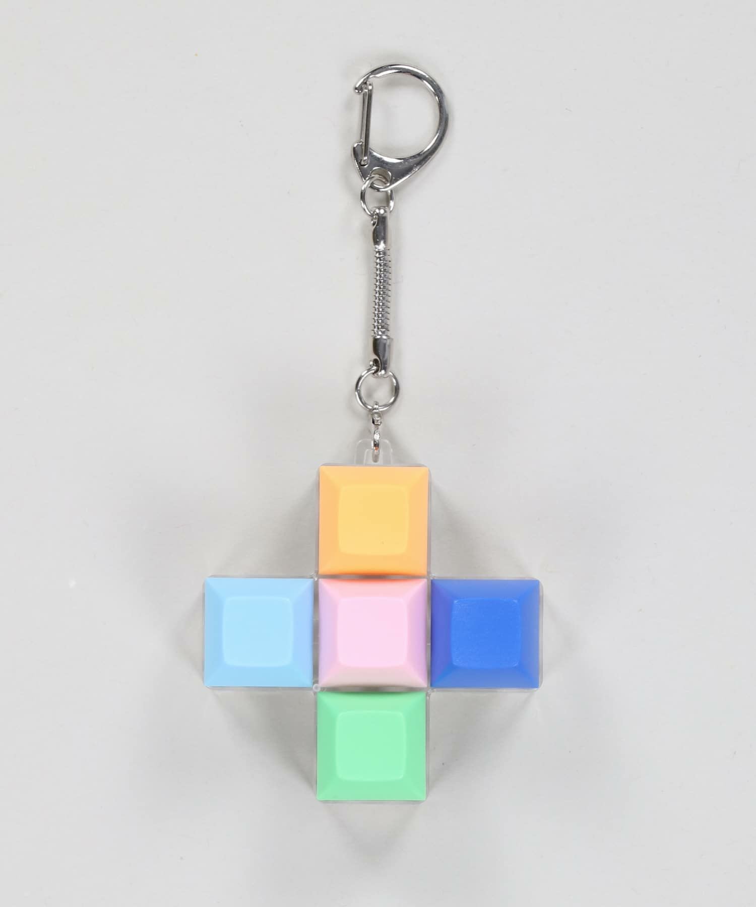 この押し心地がクセになる!?キーパッドキーホルダー/ビビッドカラー