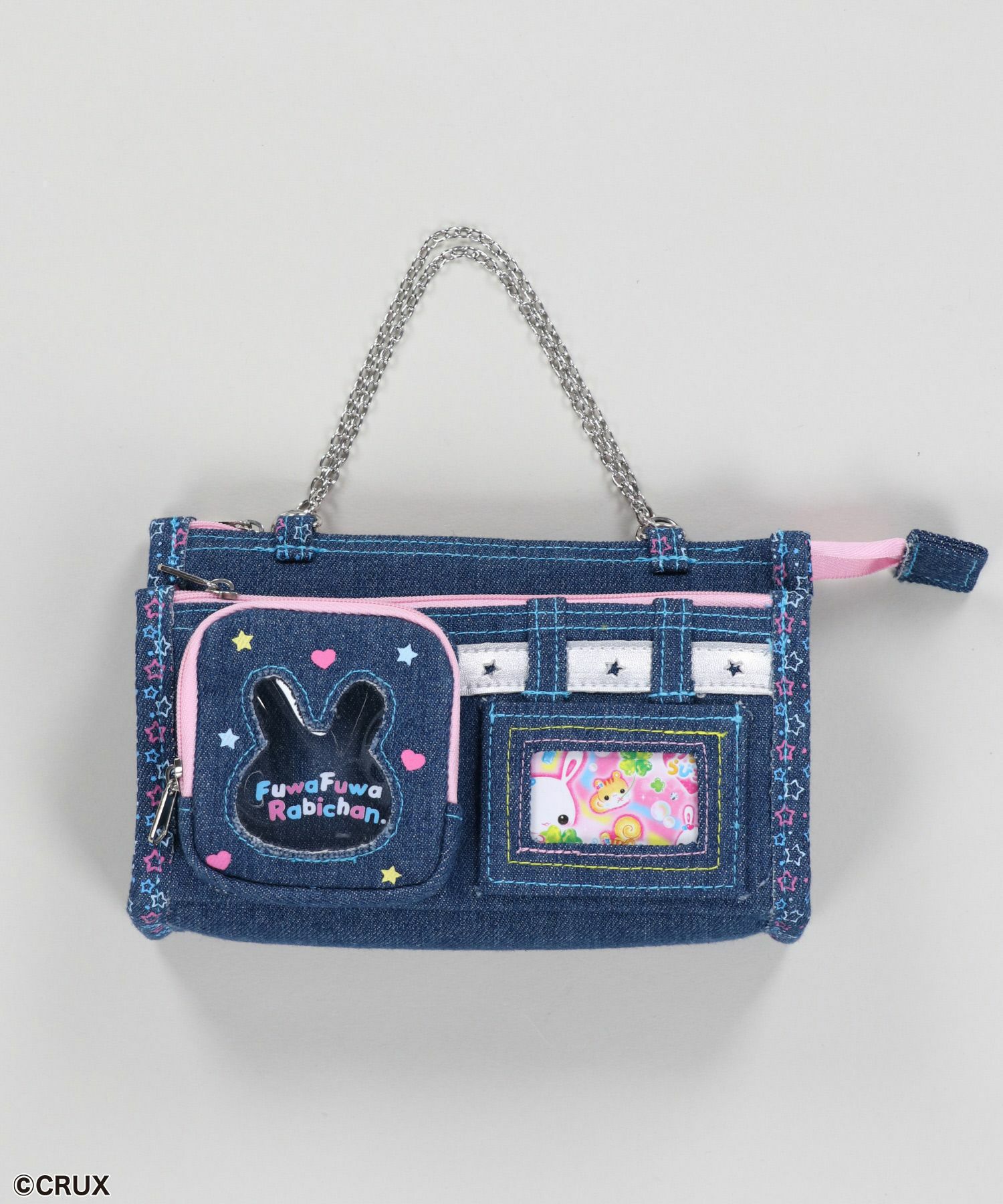 フワフワらびちゃん×SPINNS デニムペンケース | SPINNS WEB STORE
