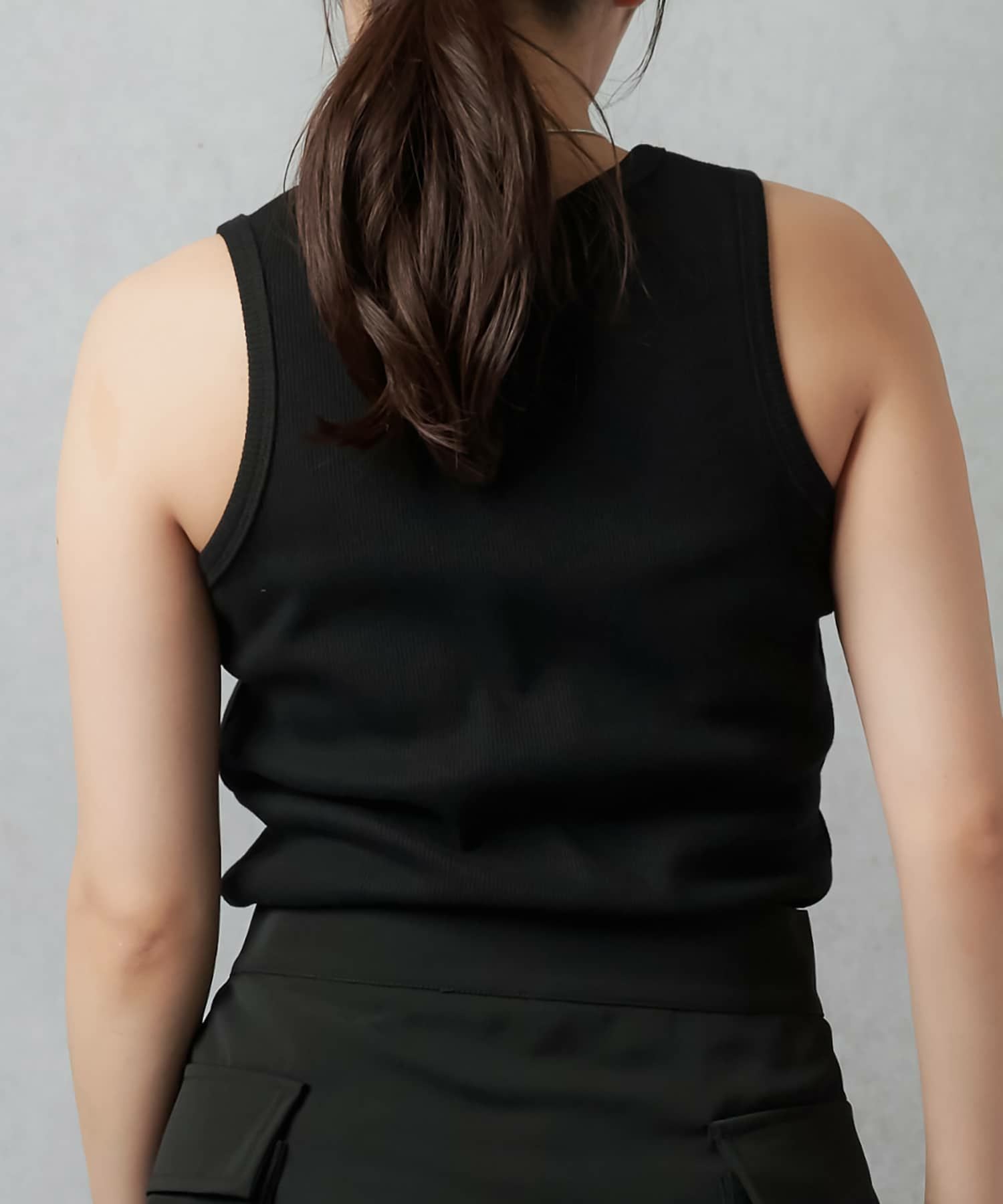 るる　コットンRIBアメスリタンク 80%OFF】≪Lull / ルル≫アメスリリブタンクトップ | SPINNS WEB STORE