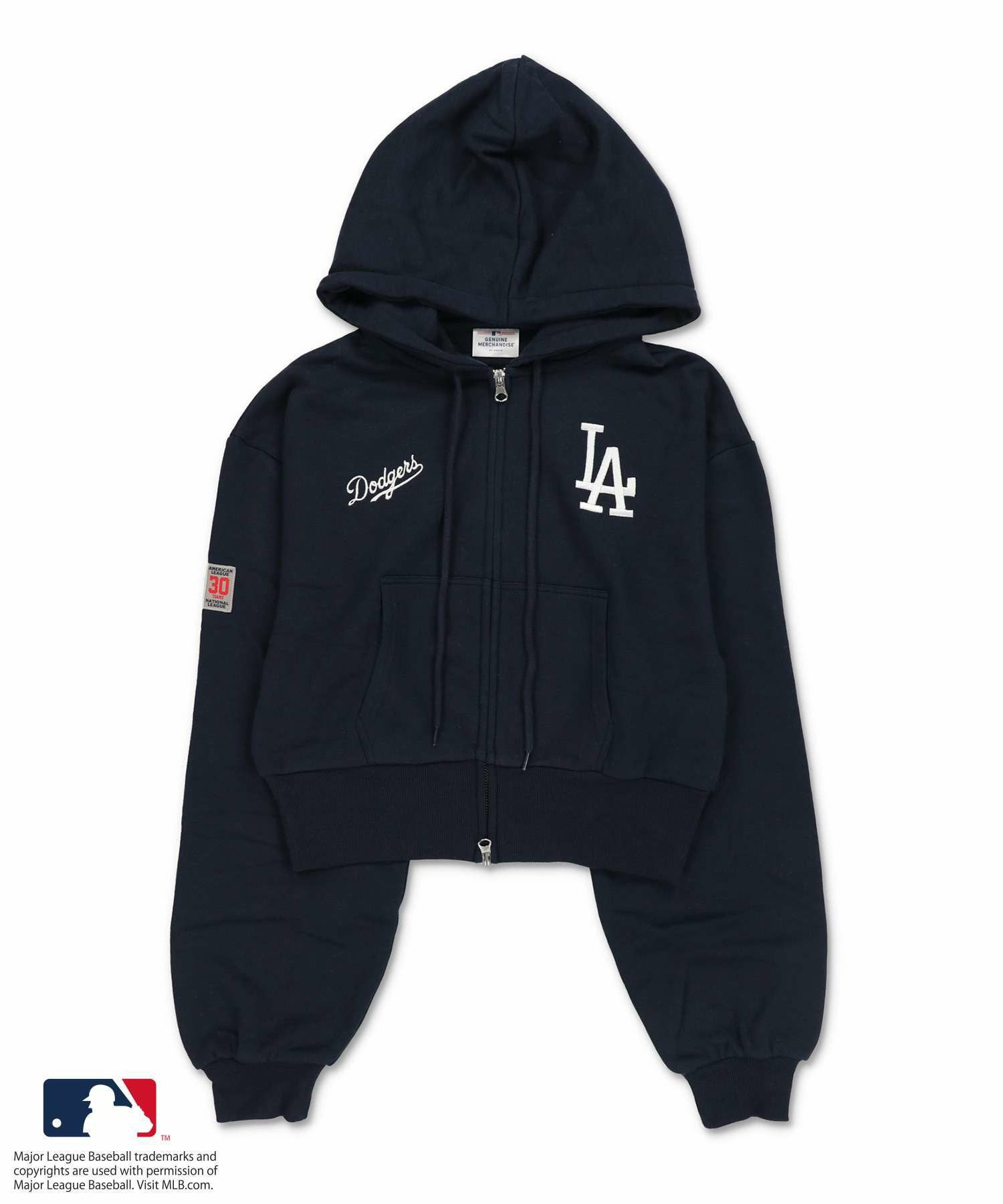 メジャーリーググッズ ヤンキース ジップパーカー MLB サガラロゴ