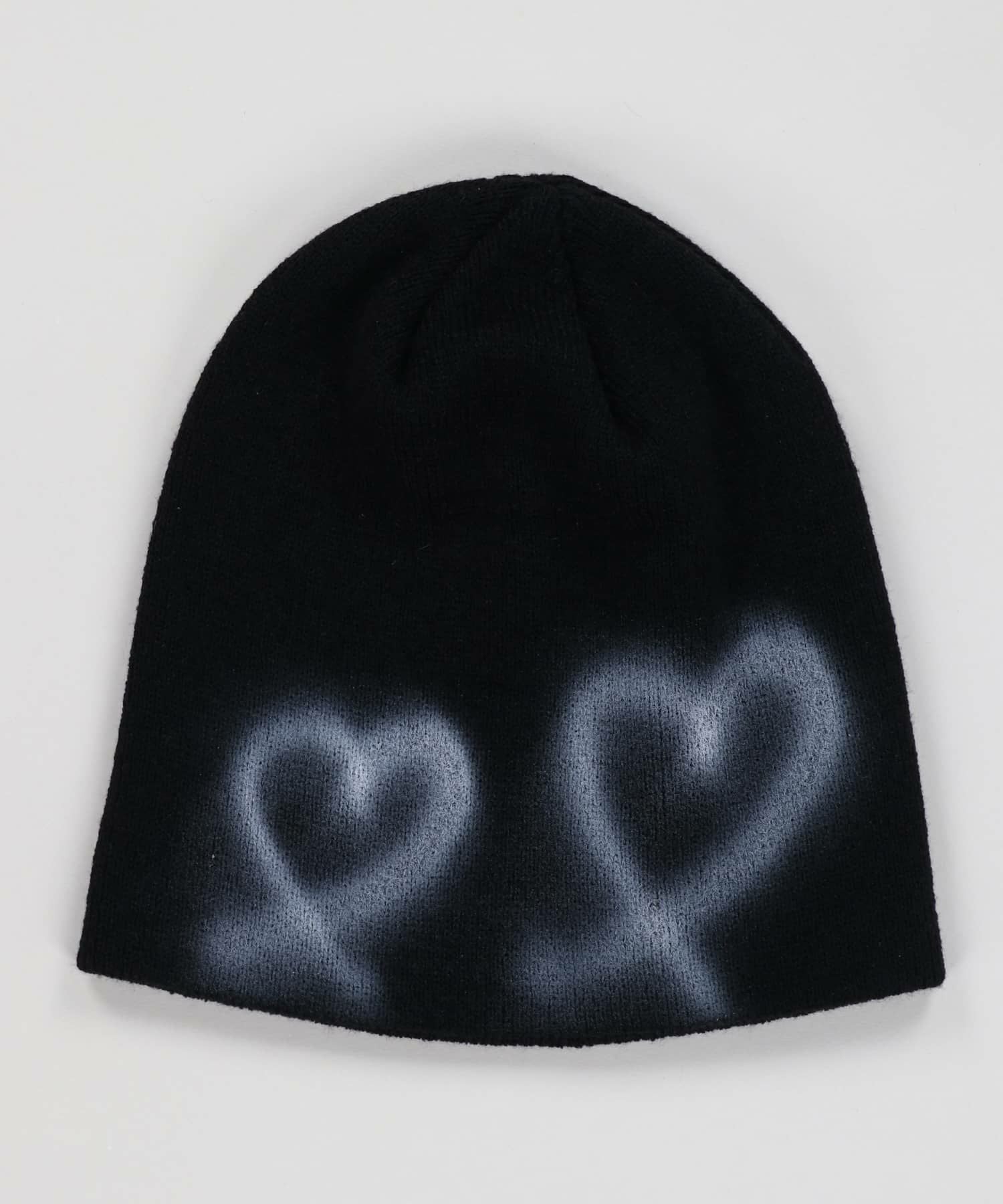 97%OFF】ニットビーニー/ニット帽/スプレーハート | SPINNS WEB STORE