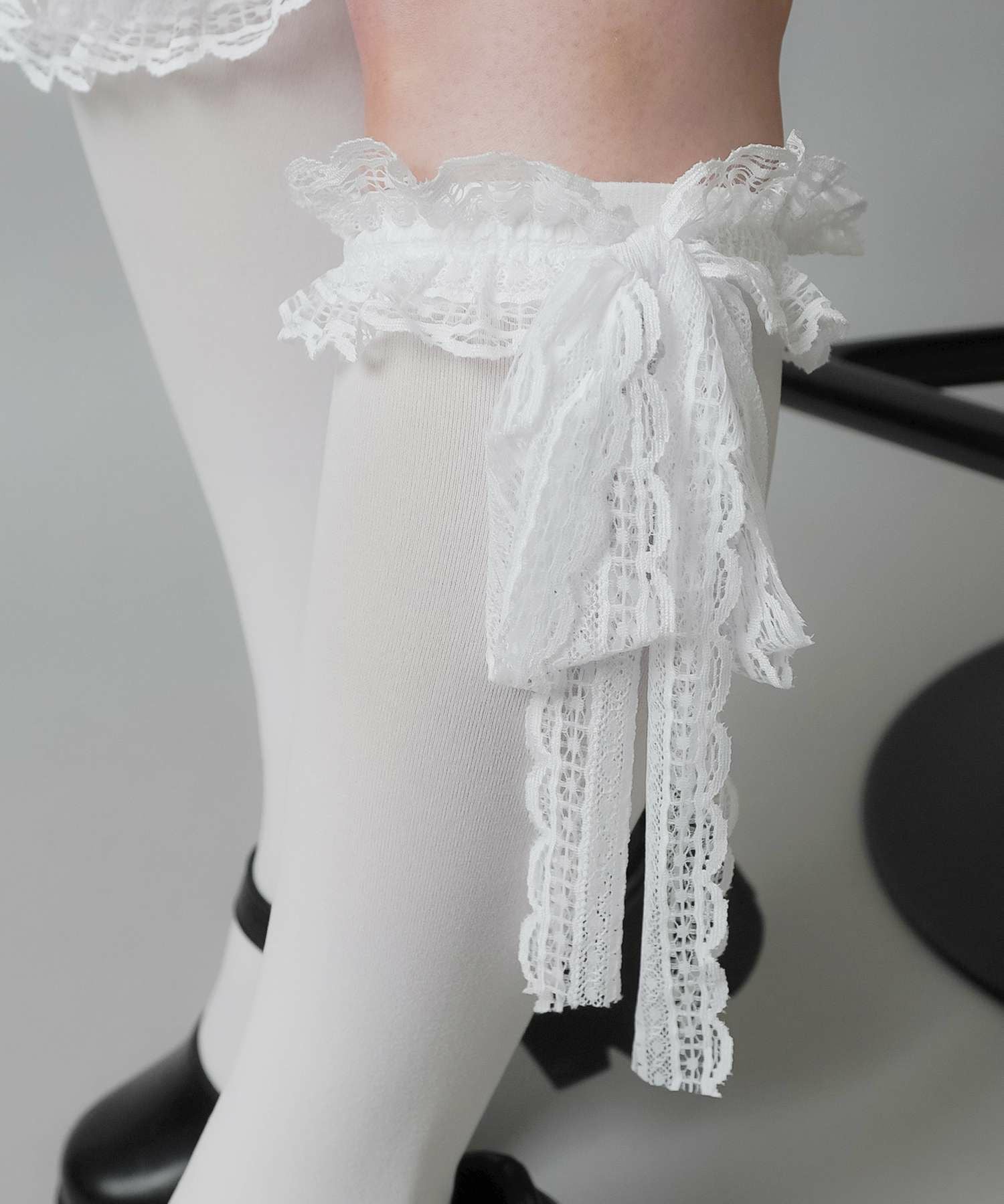 シアーハイソックス/リボンレース｜新商品毎日入荷｜SPINNS(スピンズ