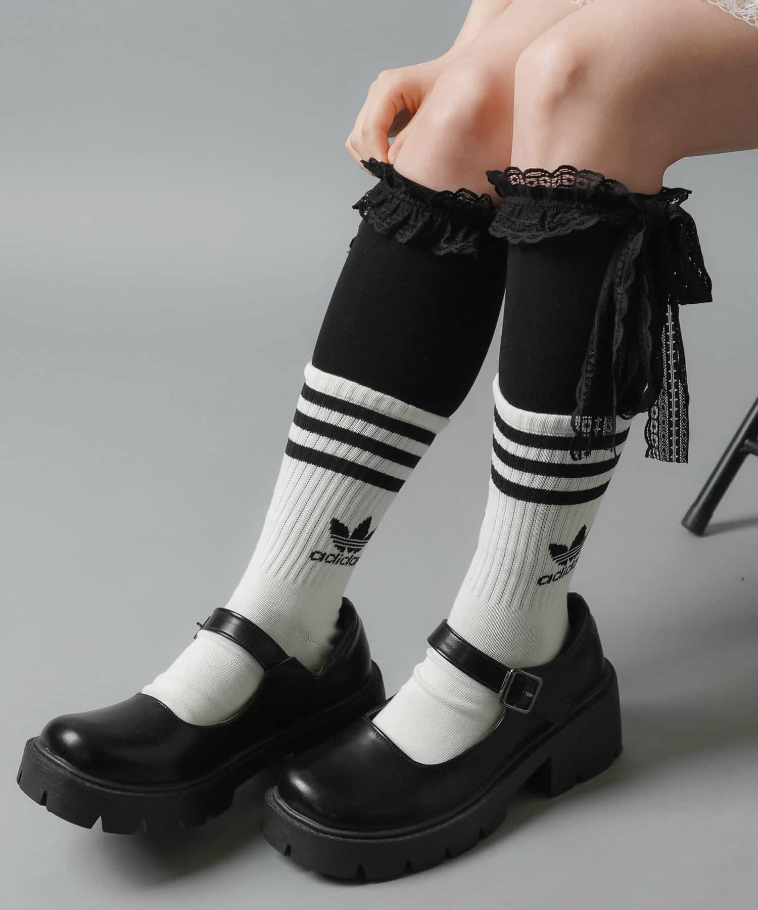 シアーハイソックス/リボンレース｜新商品毎日入荷｜SPINNS(スピンズ