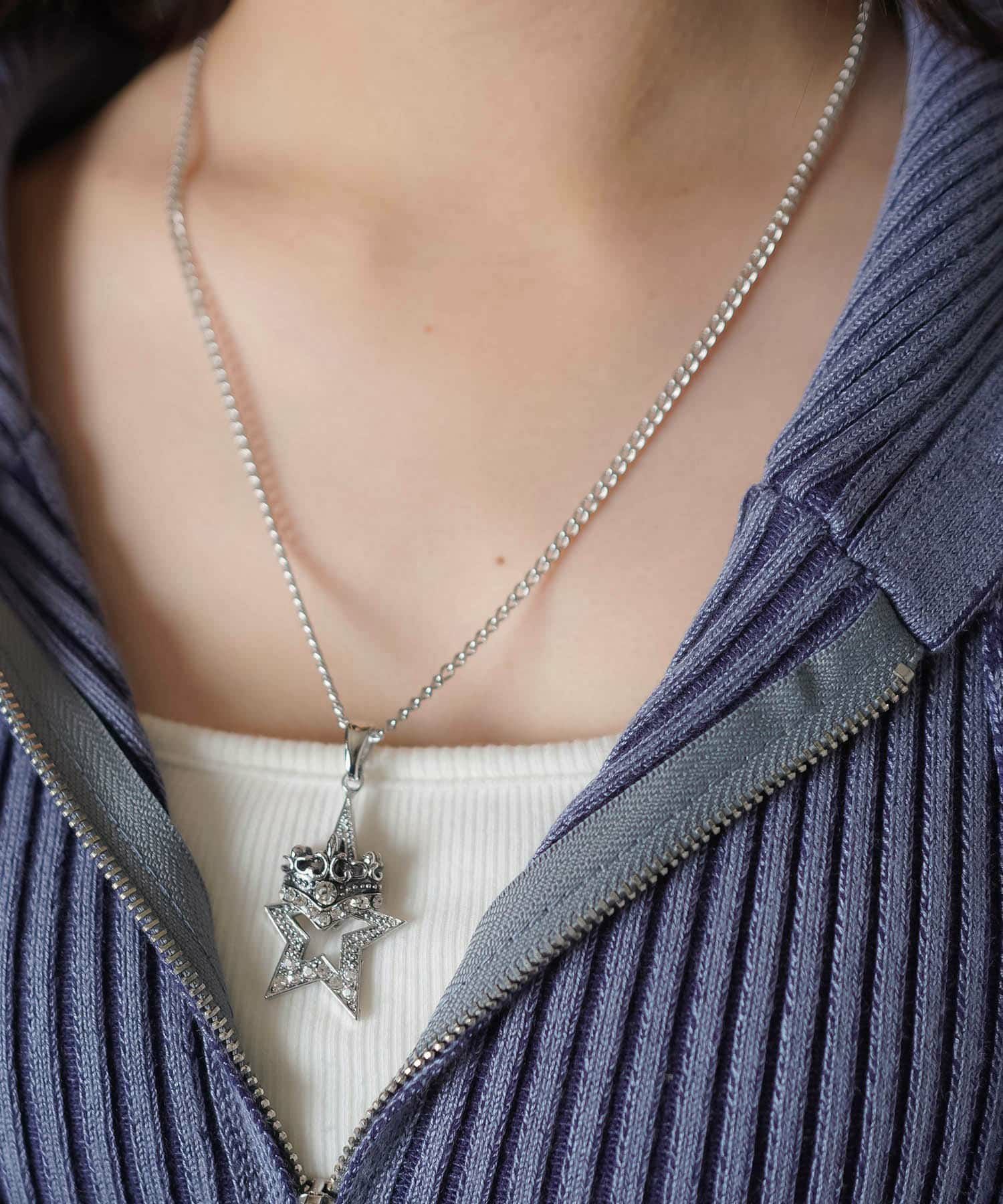 メタルネックレス/王冠モチーフ＜メール便対応＞ | SPINNS WEB STORE