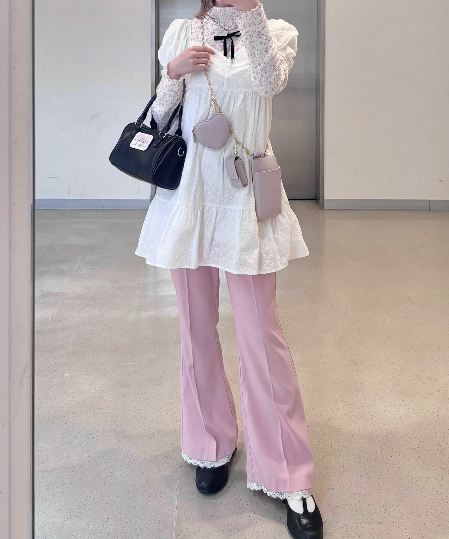 50%OFF】『not Flawless』フレアレースパンツ | SPINNS WEB STORE