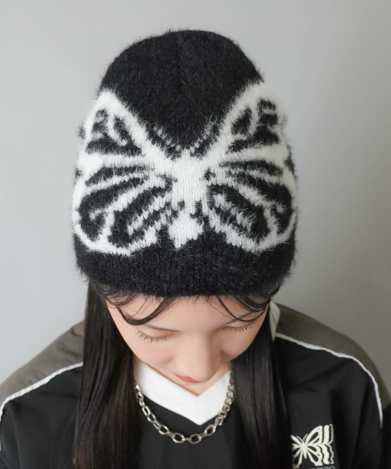 97%OFF】シャギービーニー/ニット帽/バタフライ | SPINNS WEB STORE