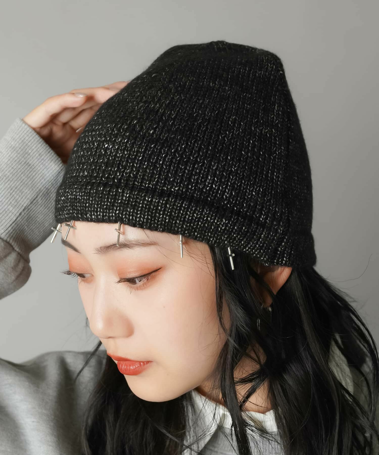 95%OFF】シングルビーニー/ニット帽/チャーム | SPINNS WEB STORE