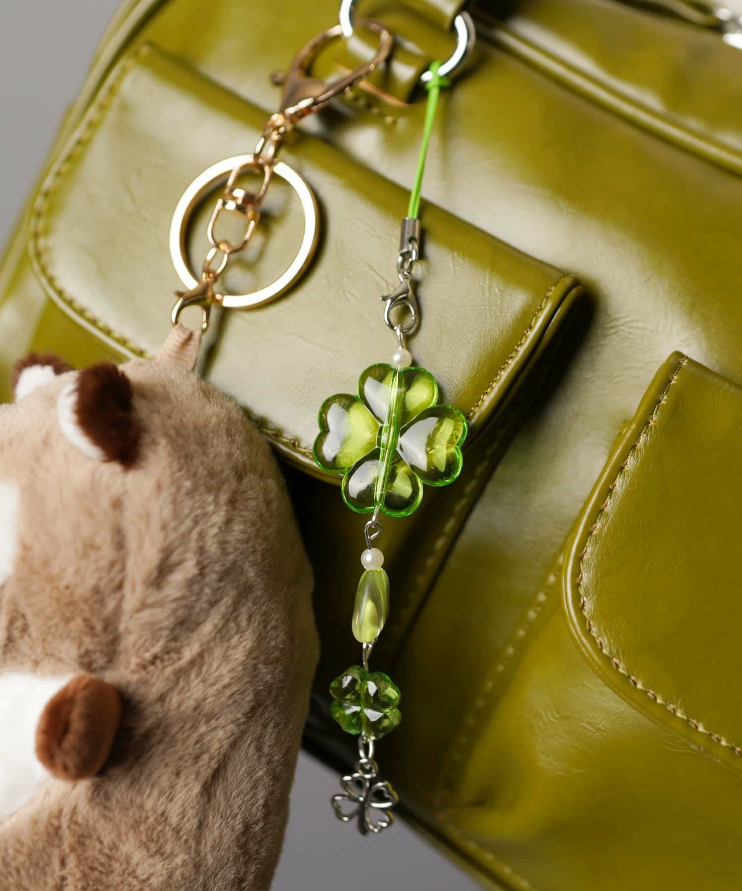 モバイルストラップ/ビッグクローバー＜メール便対応＞ | SPINNS WEB