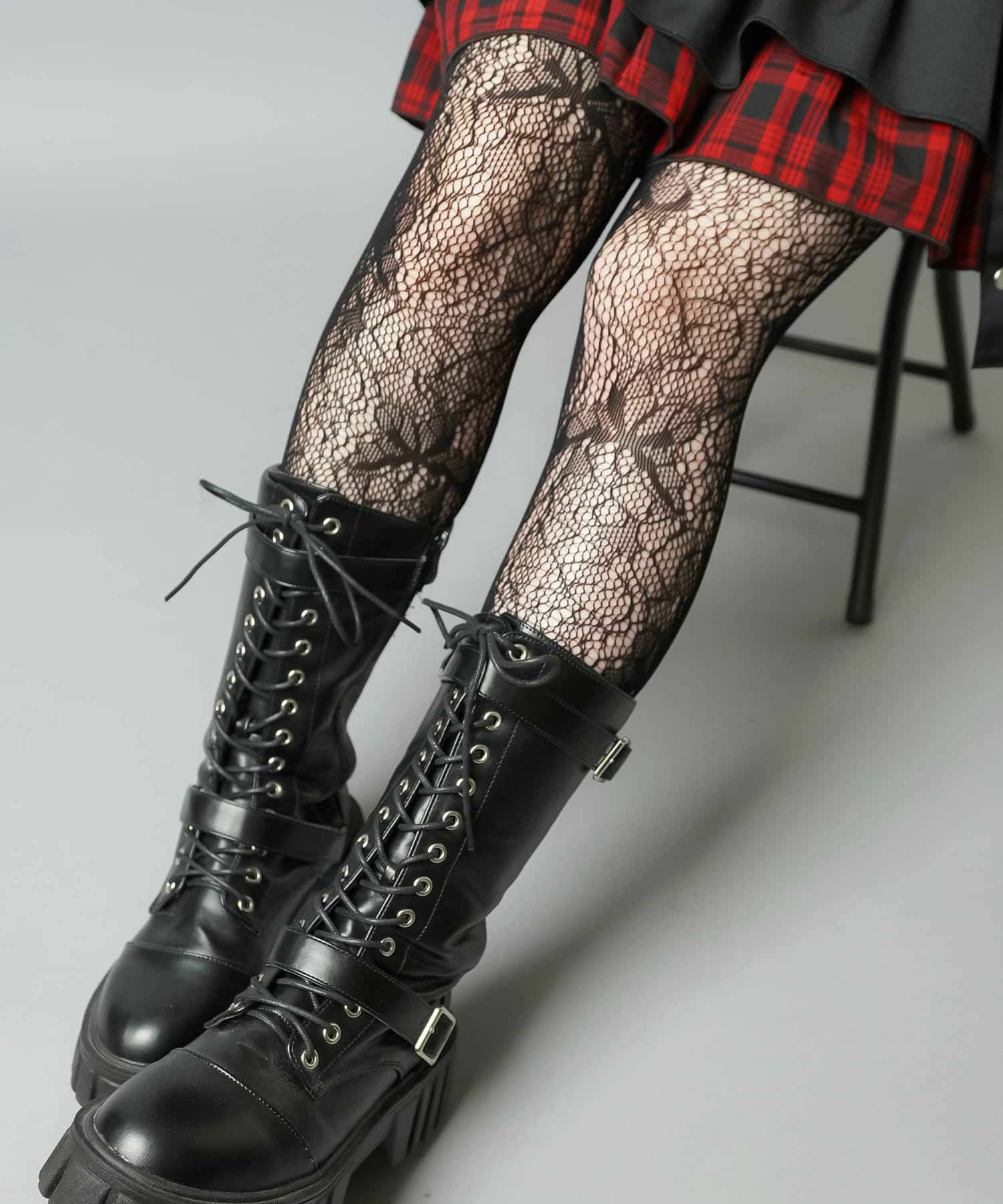 カラーレースタイツ/網タイツ/4色展開 | SPINNS WEB STORE | SPINNS