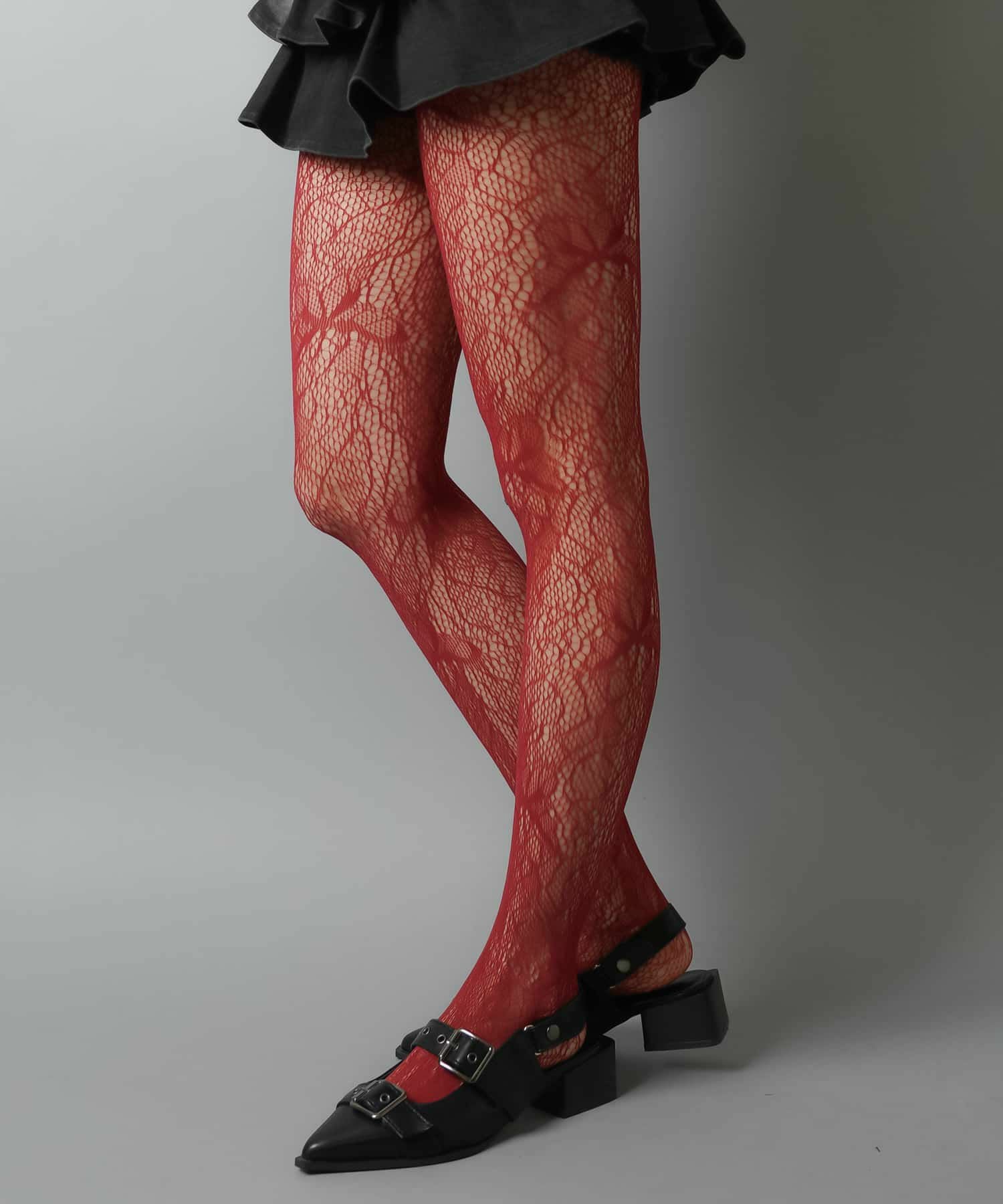 カラーレースタイツ/網タイツ/4色展開 | SPINNS WEB STORE | SPINNS