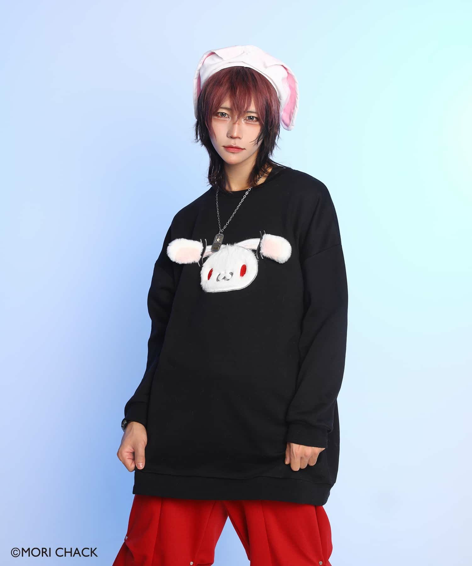 92%OFF】『グル～ミ～・汎用うさぎ×DARRDY』 BIGスウェット | SPINNS