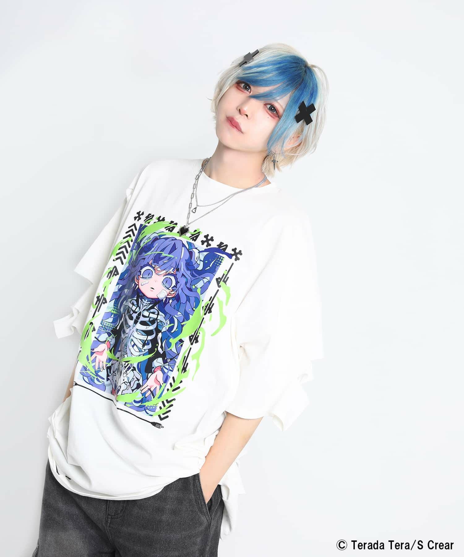 72%OFF】『寺田てら×SPINNS 第二弾』 ダメージTシャツ | SPINNS WEB
