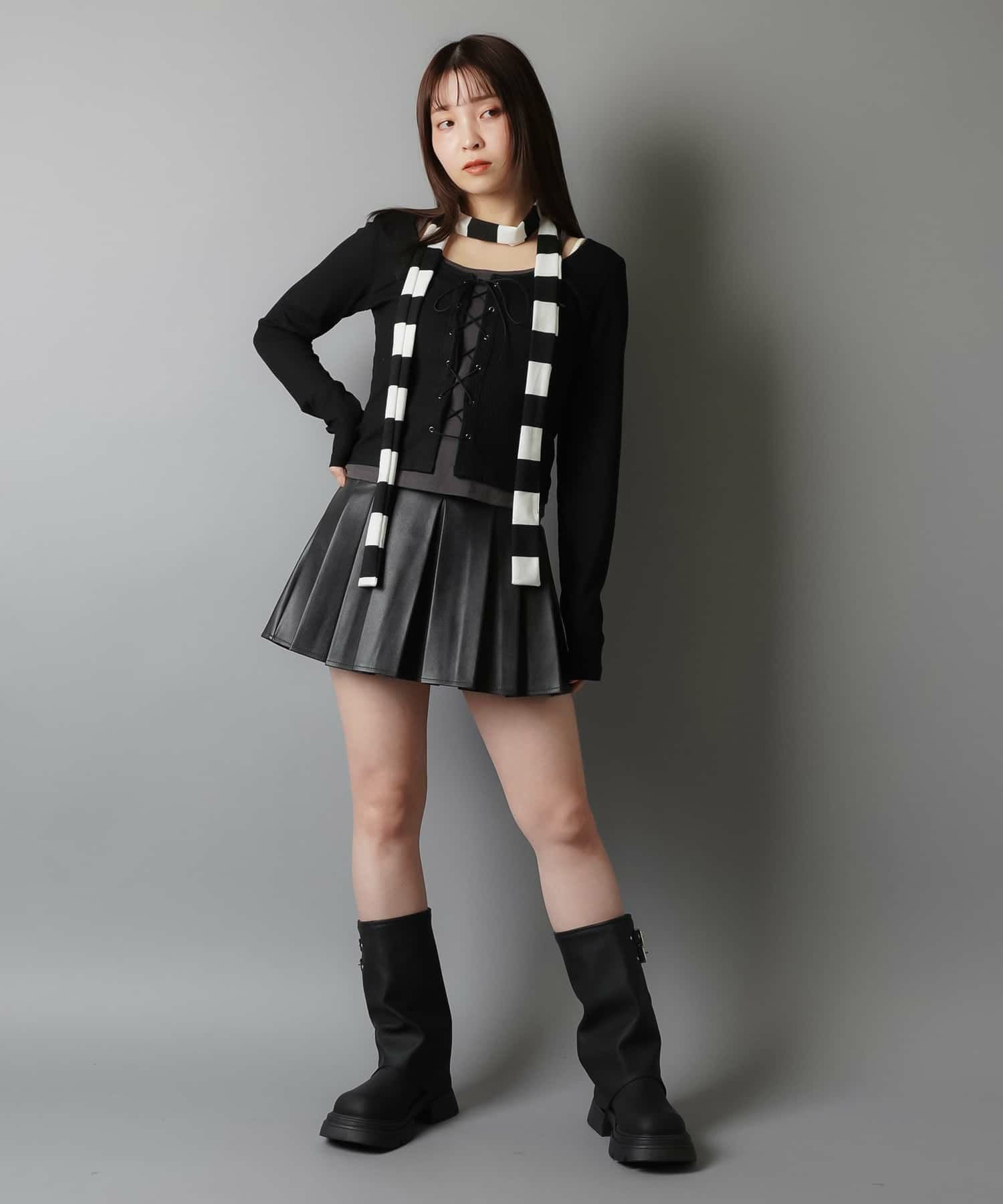 92%OFF】細マフラー/細スカーフ/ボーダー | SPINNS WEB STORE | SPINNS