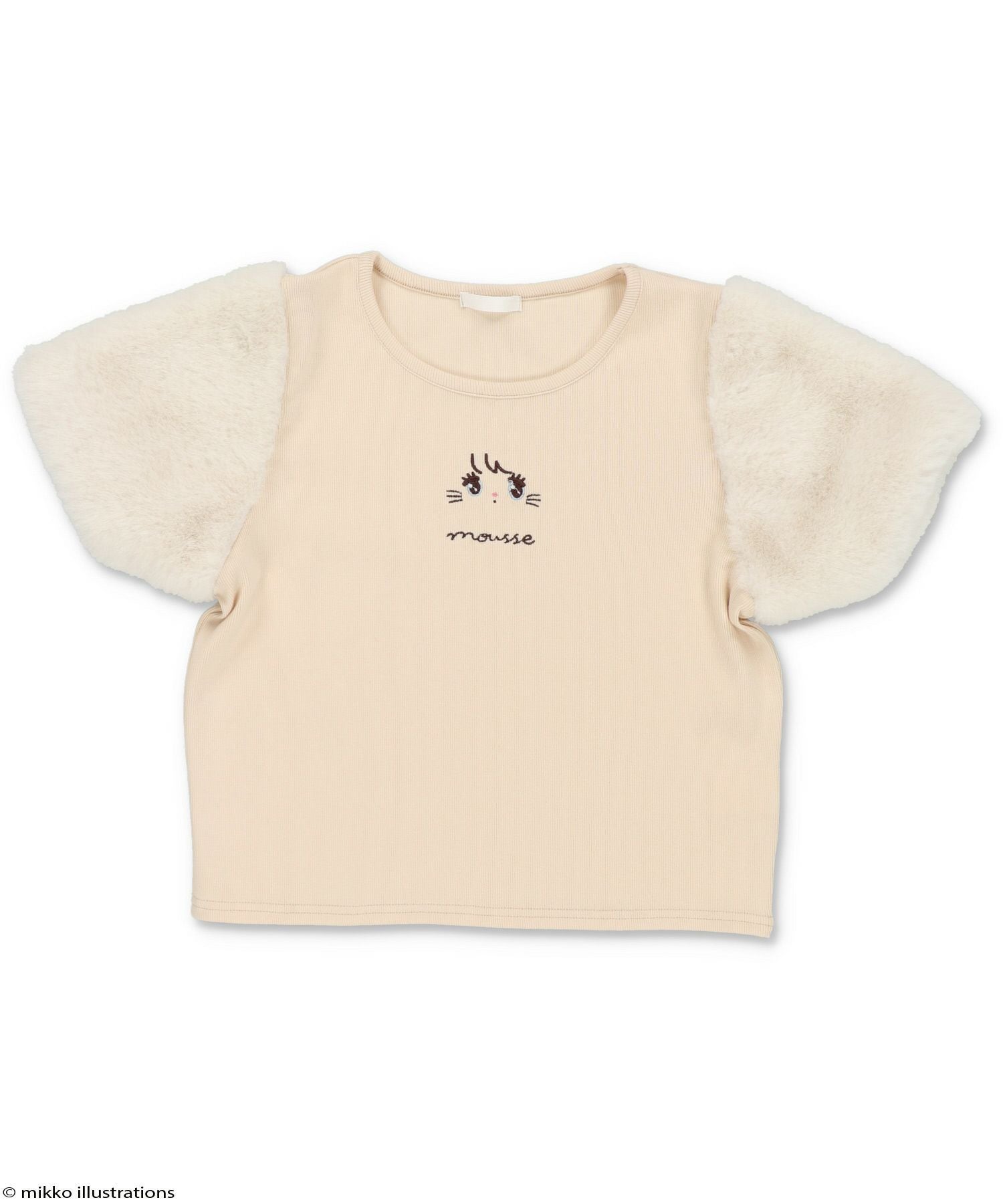 mikko illustrations×SPINNSコラボ|人気のファードッキングカットソー
