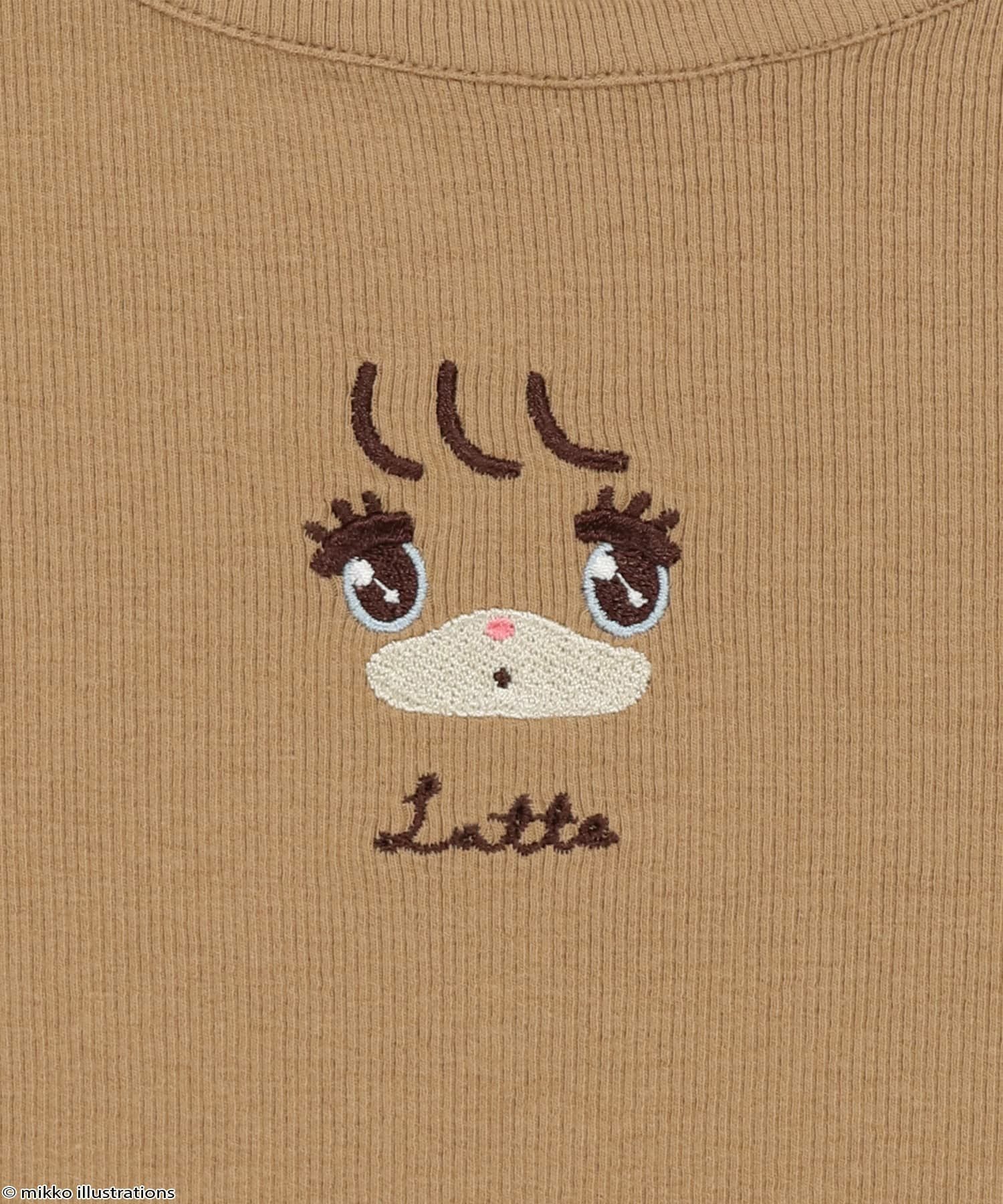mikko illustrations×SPINNSコラボ|人気のファードッキングカットソー