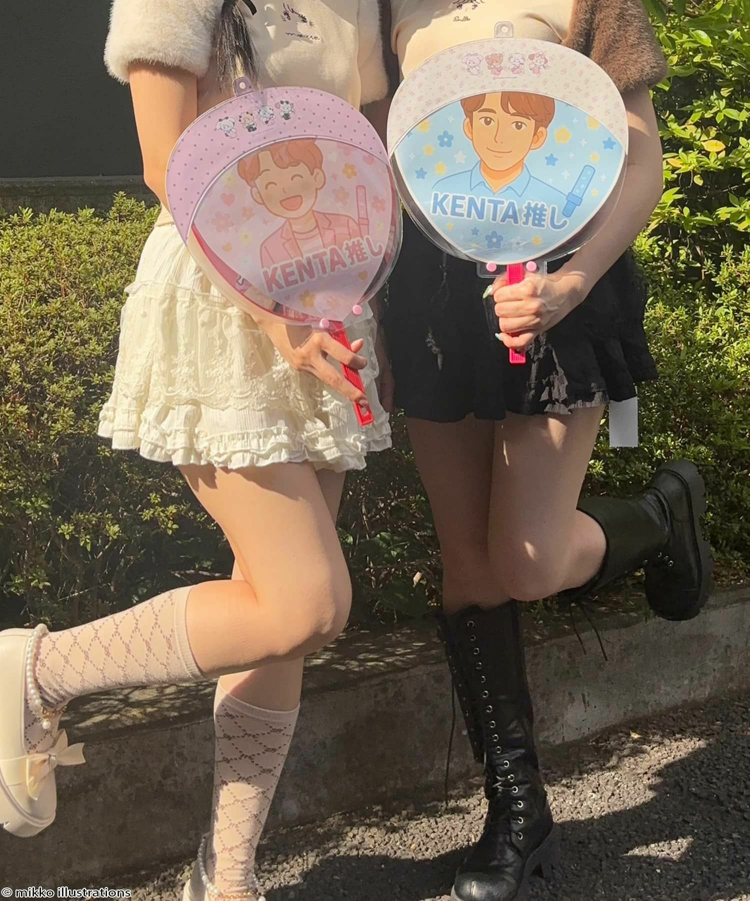 mikko illustrations×SPINNS うちわケース|限定商品|SPINNS公式通販サイト