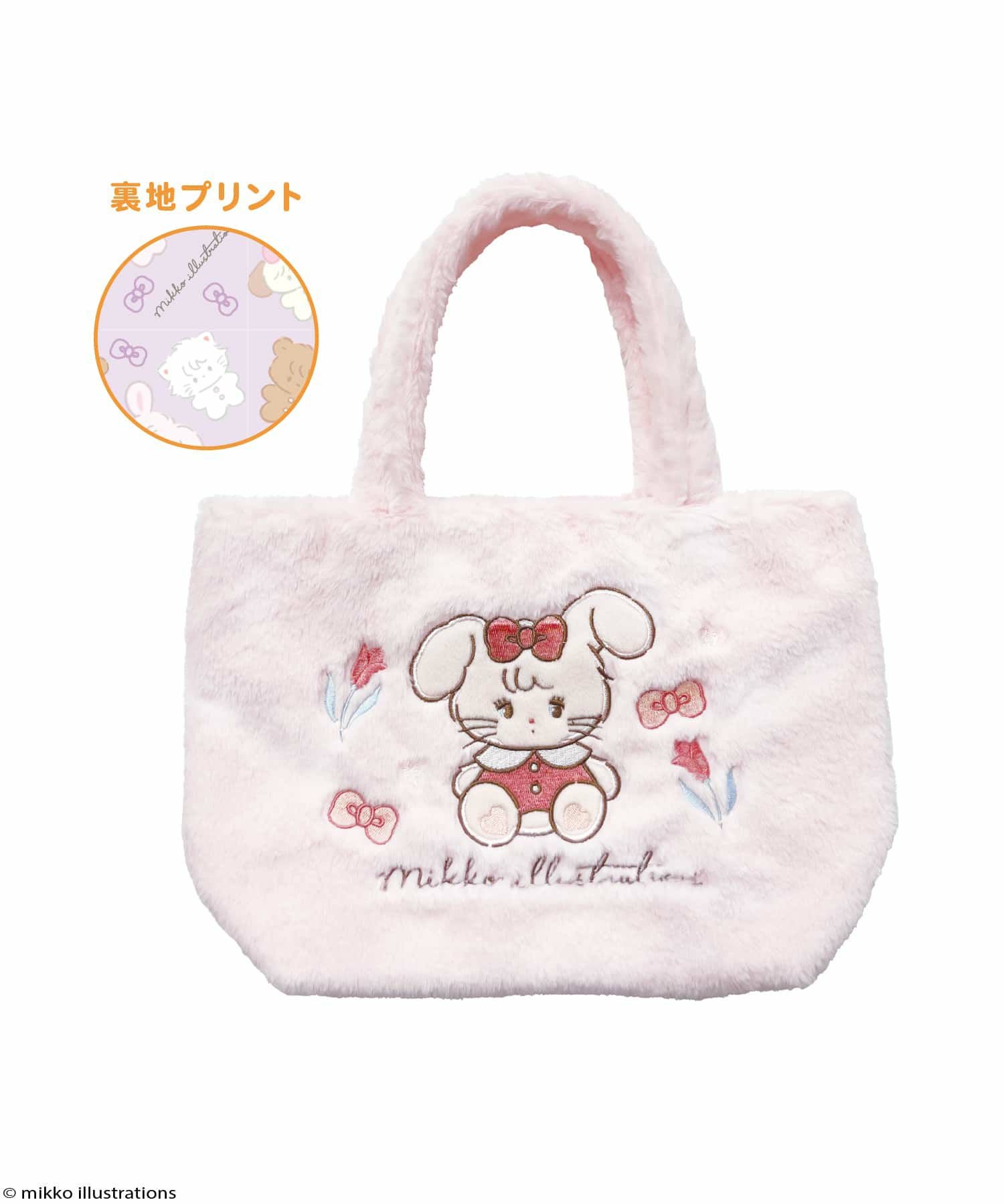 65%OFF】≪mikko illustrations≫もふもふトートバッグ | SPINNS WEB