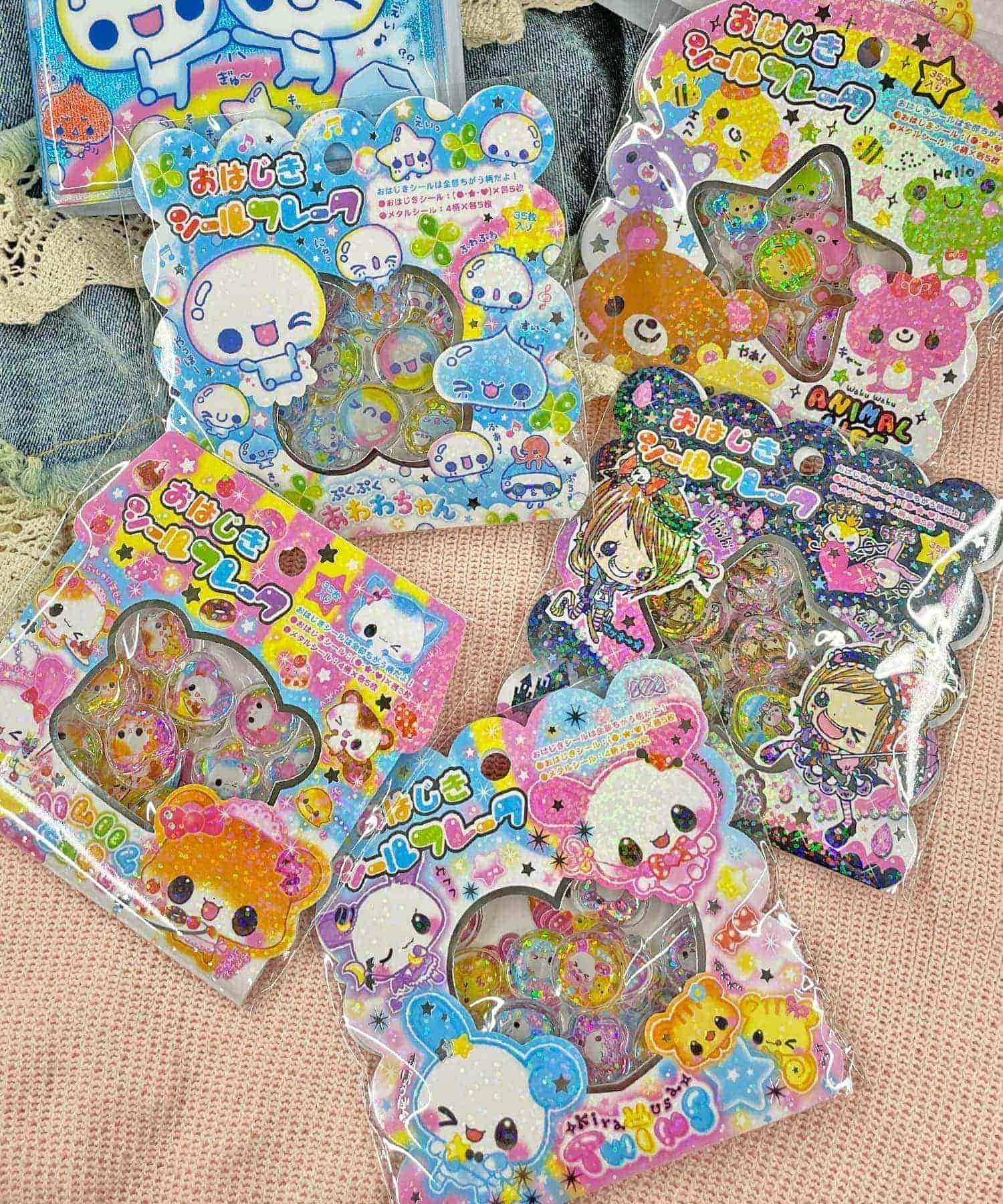 おはじきシール　9個 セキグチ 極少量入荷 カミオジャパン 正規品 おはじきシール KIRACORO