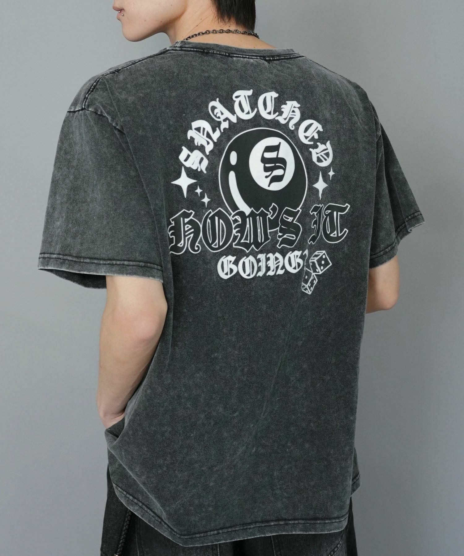 90%OFF】バックプリントストリートTシャツ/8ボール | SPINNS WEB STORE