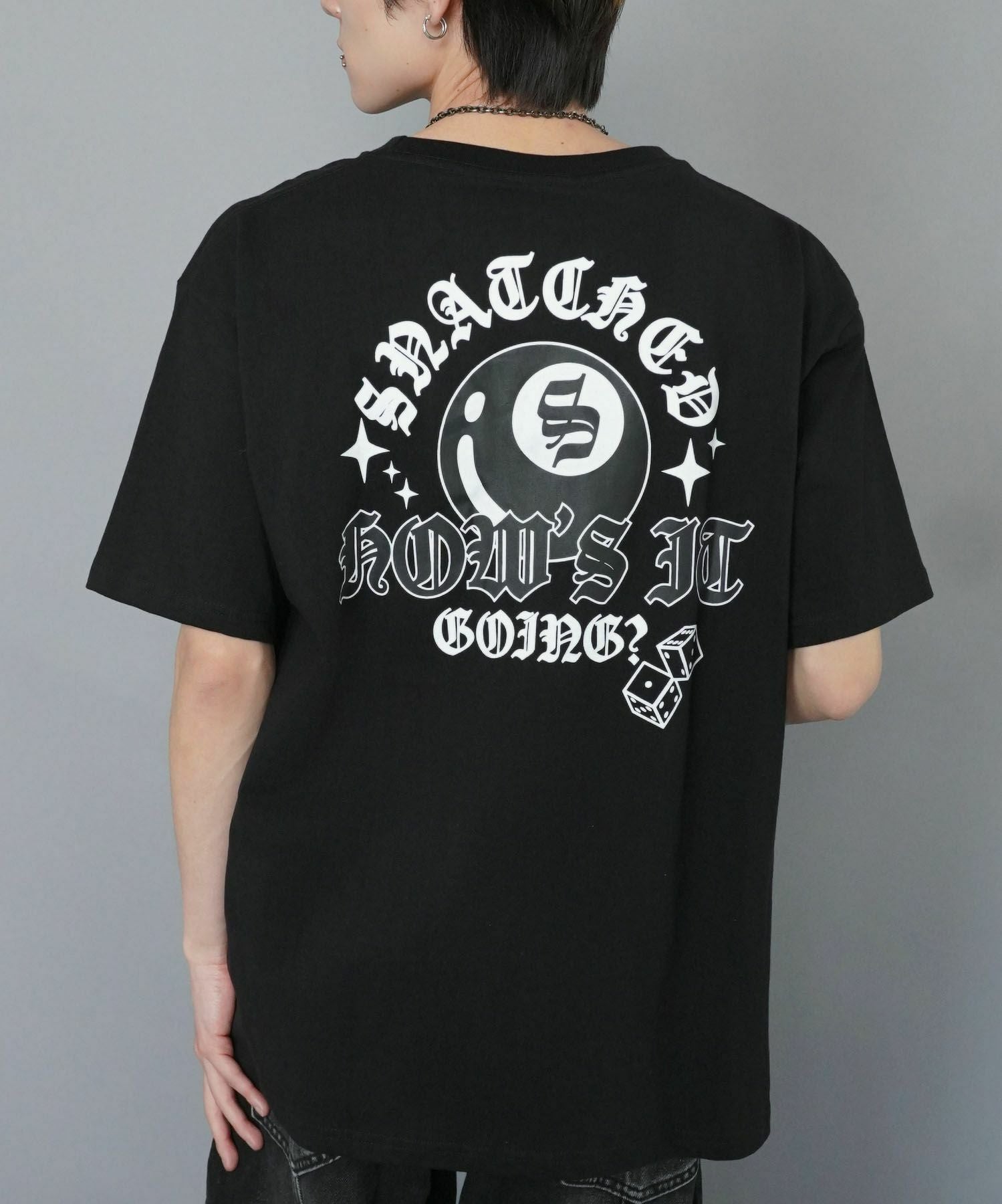90%OFF】バックプリントストリートTシャツ/8ボール | SPINNS WEB STORE