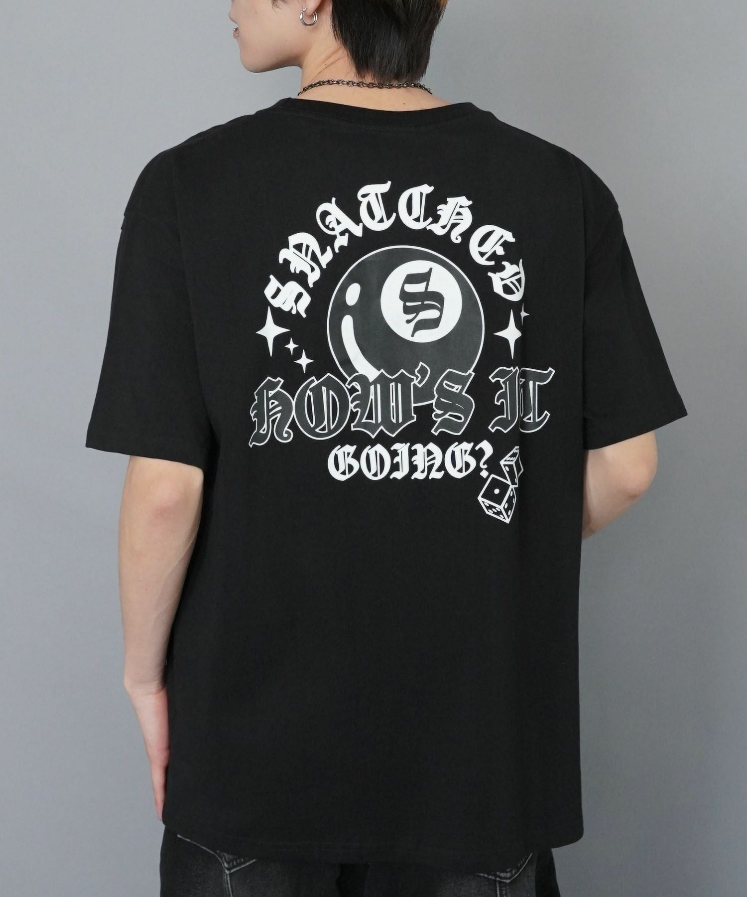 90%OFF】バックプリントストリートTシャツ/8ボール | SPINNS WEB STORE