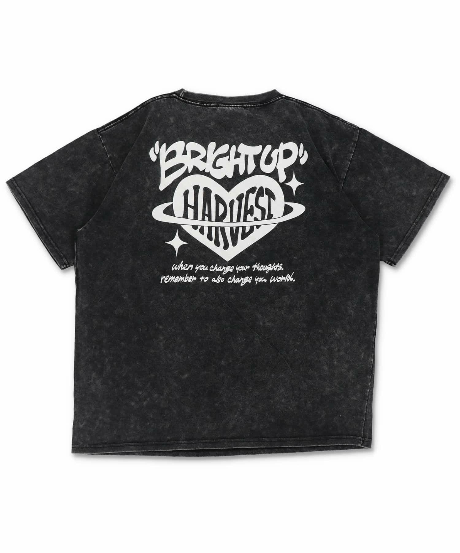 84%OFF】ストリートバックプリントTシャツ/ハートロゴ | SPINNS WEB